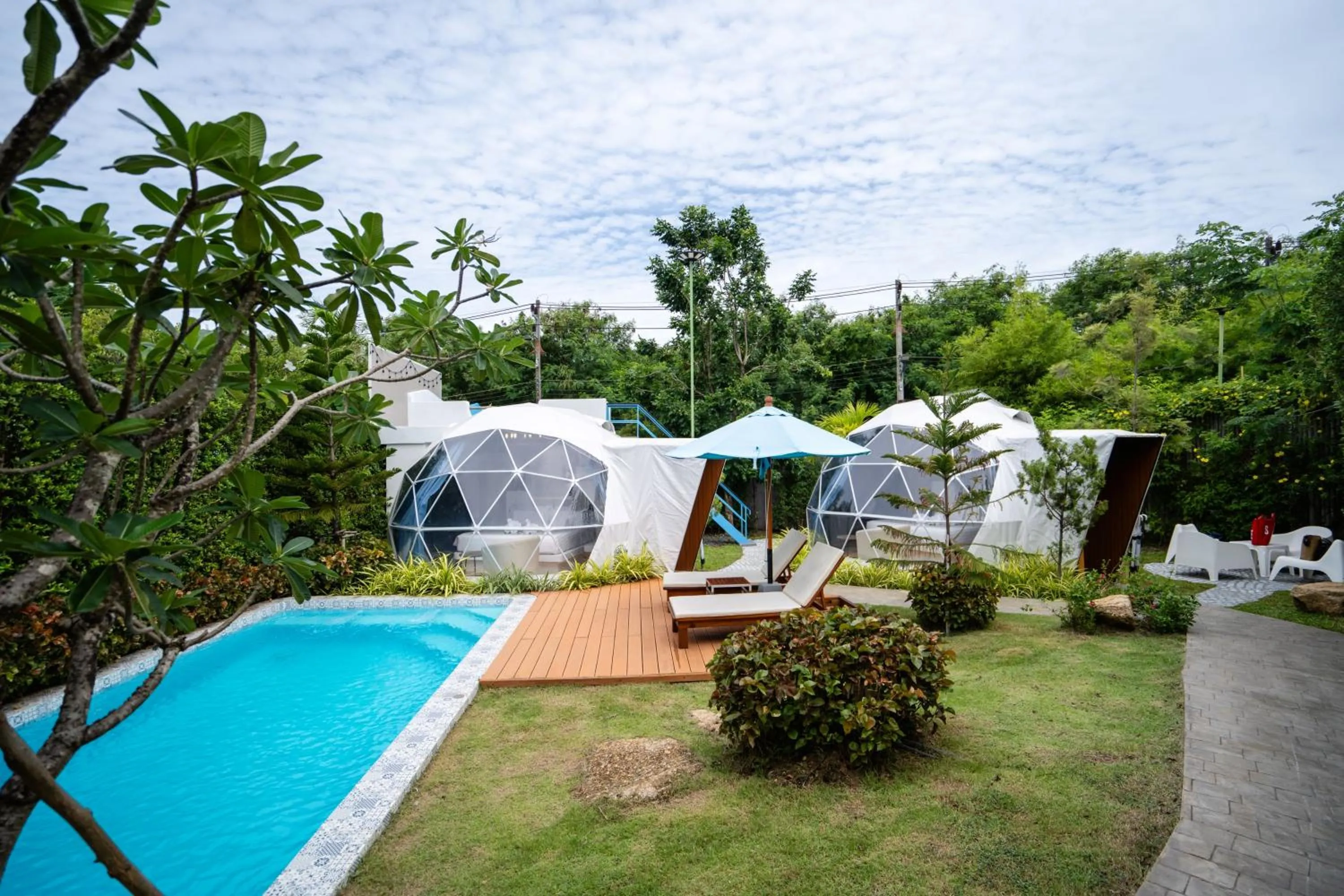 Garden in Le Resort and Villas