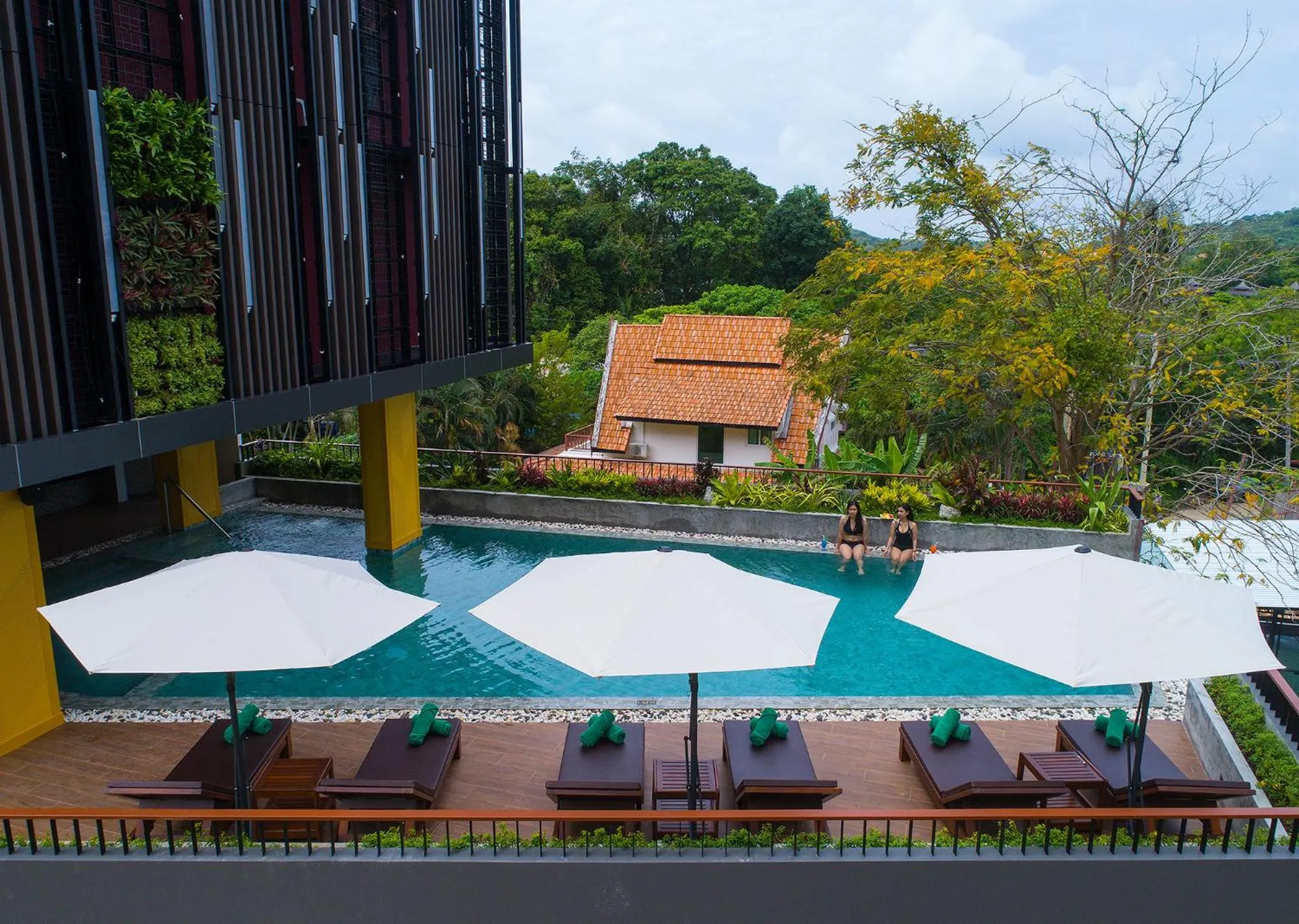 Swimming pool in Le Resort and Villas