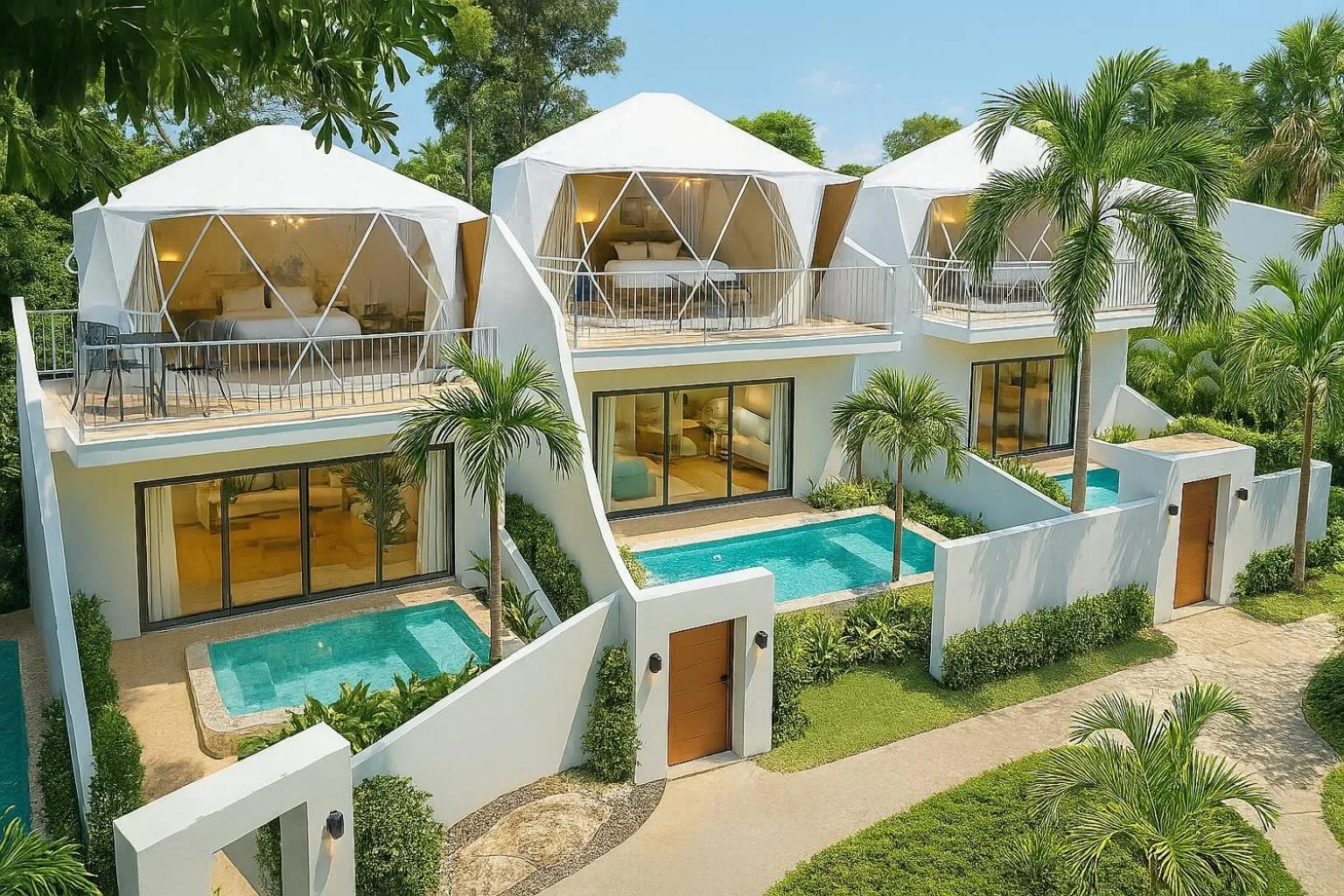 Natural landscape in Le Resort and Villas