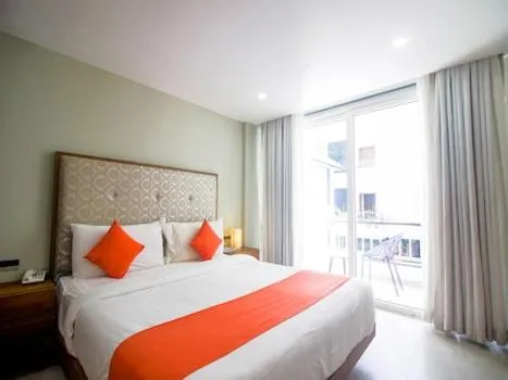 Bed in Okean De Goa Vagator