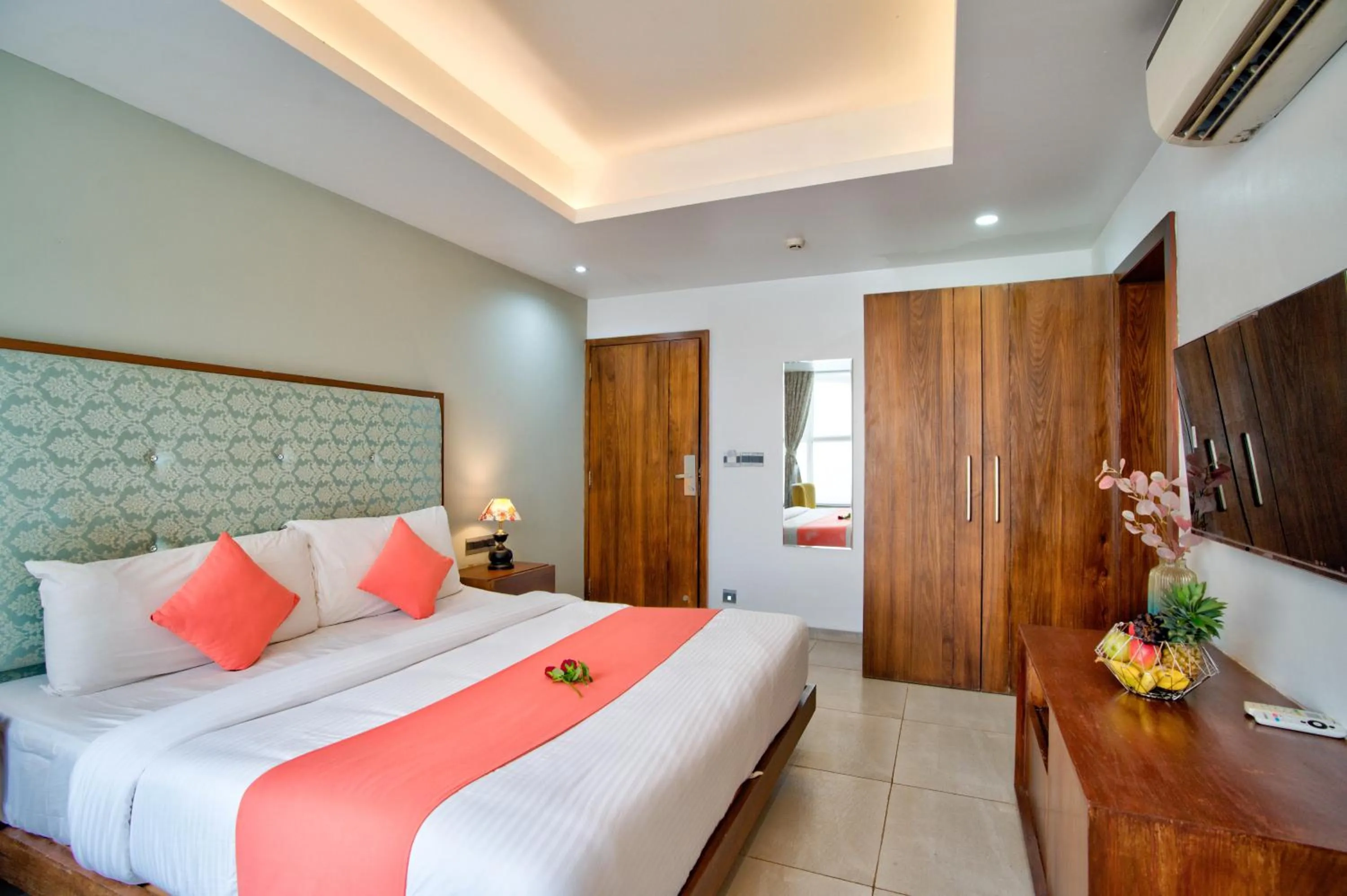 Bed in Okean De Goa Vagator