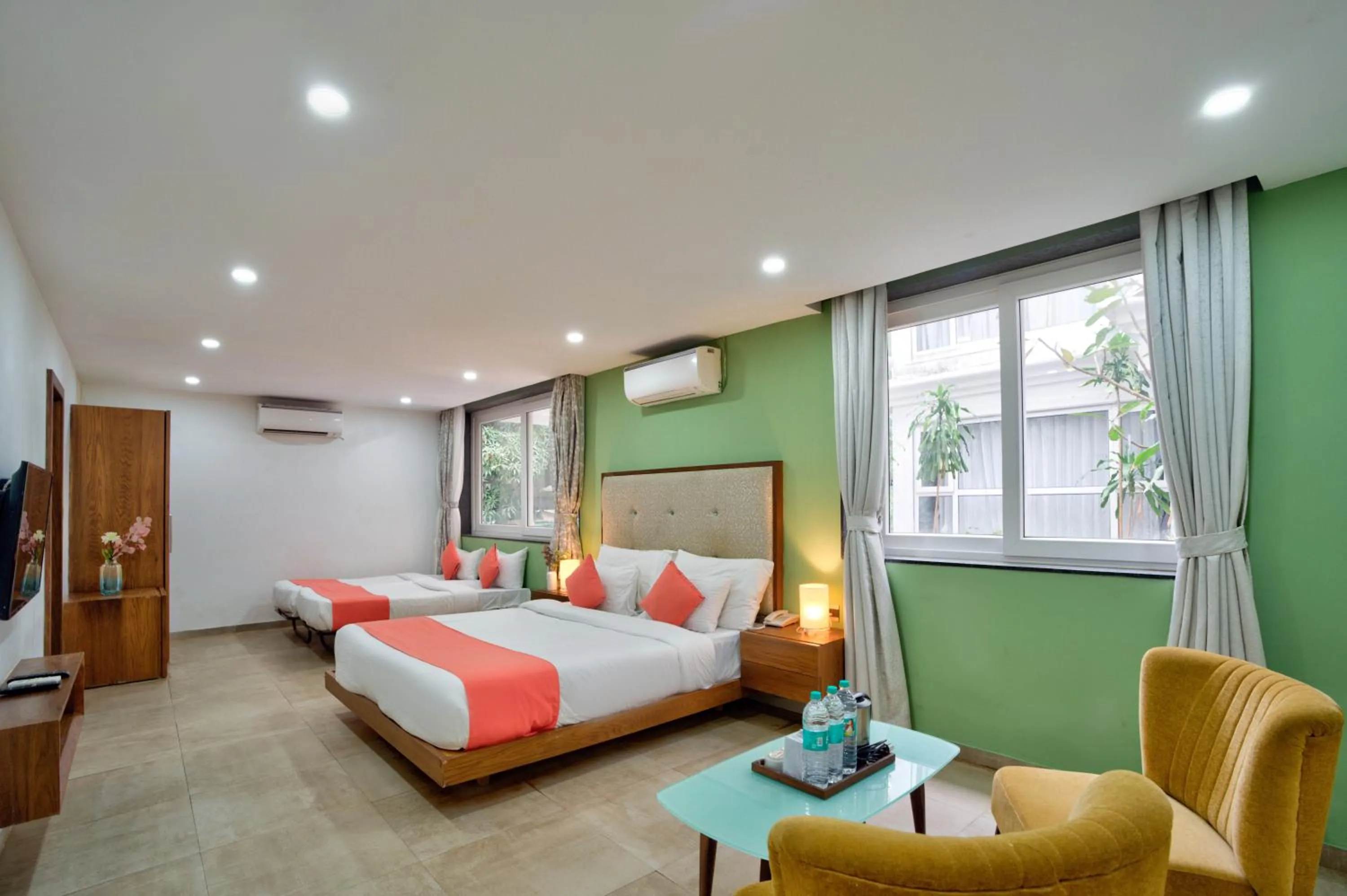 Bed in Okean De Goa Vagator