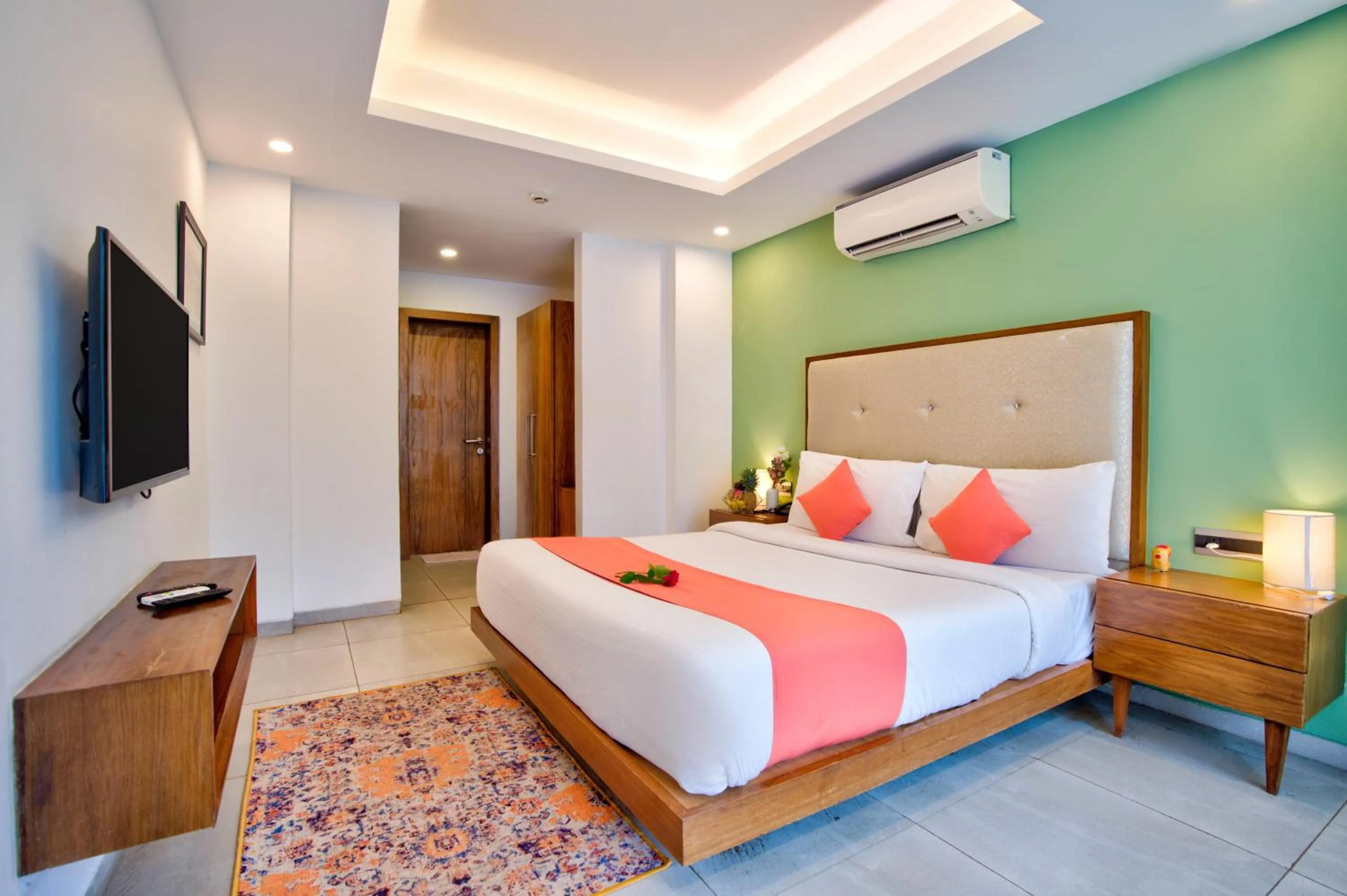 Bed in Okean De Goa Vagator