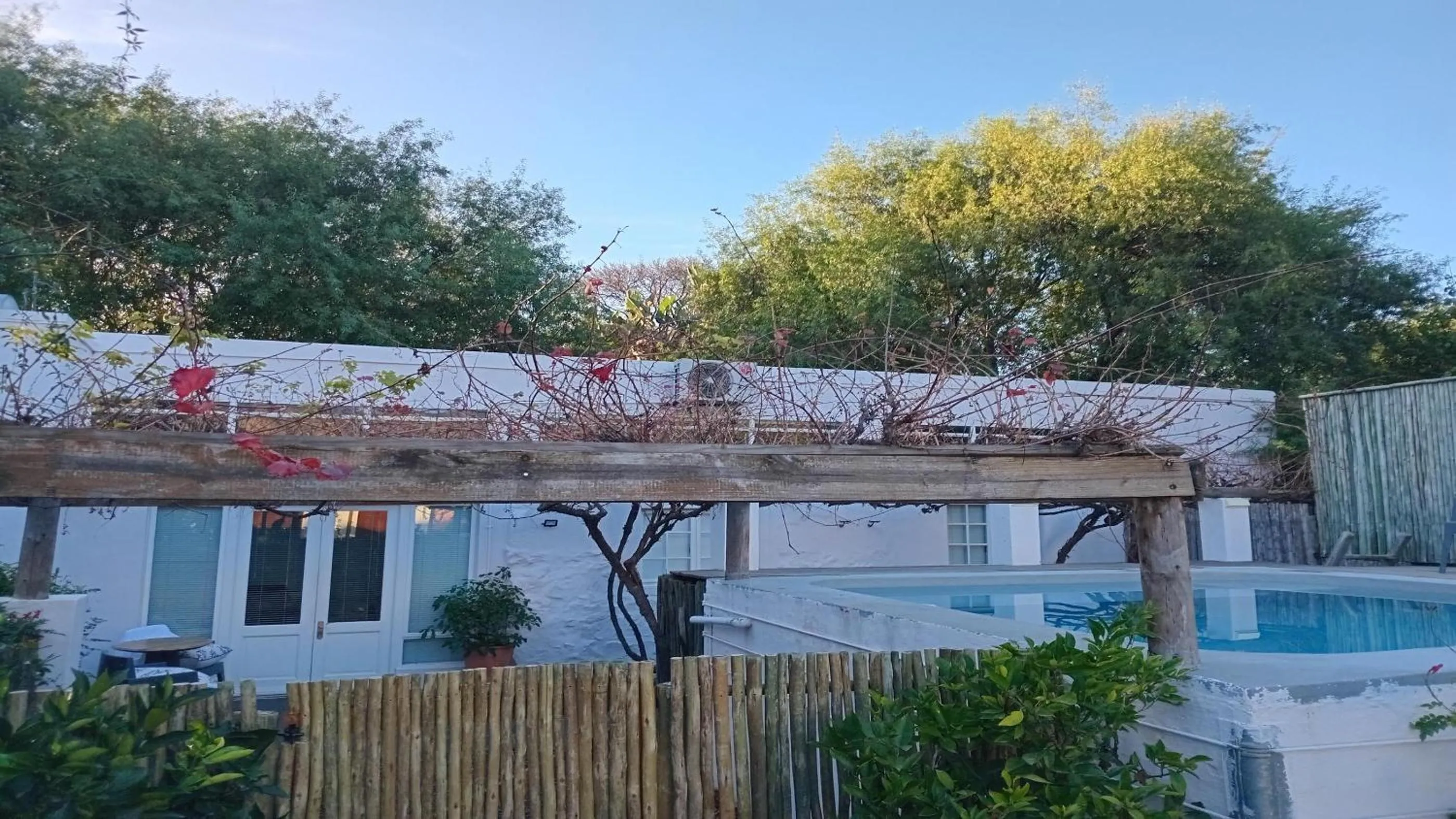 Patio in The Barn On 62 - Cottages