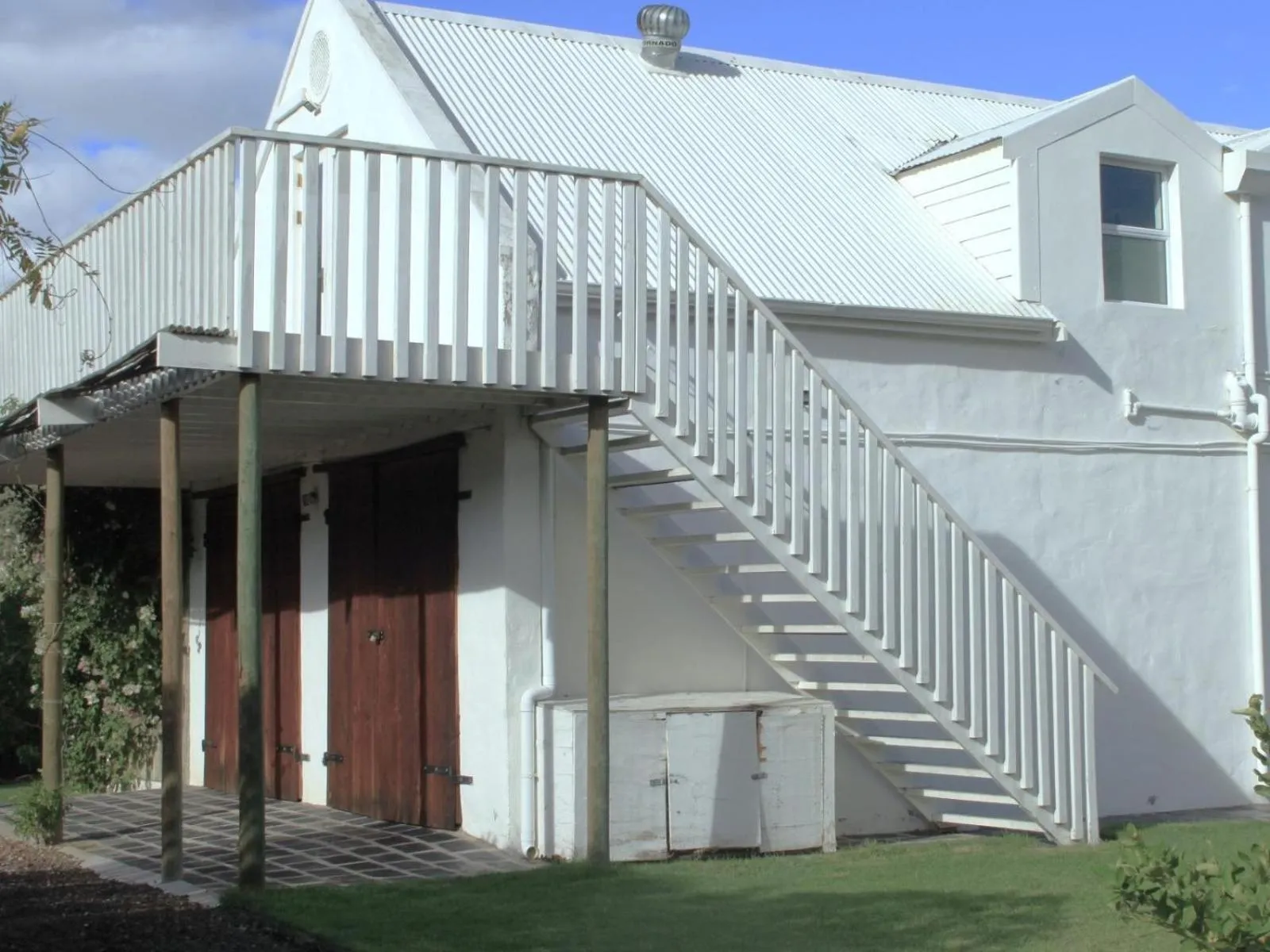 Balcony/Terrace in The Barn On 62 - Cottages