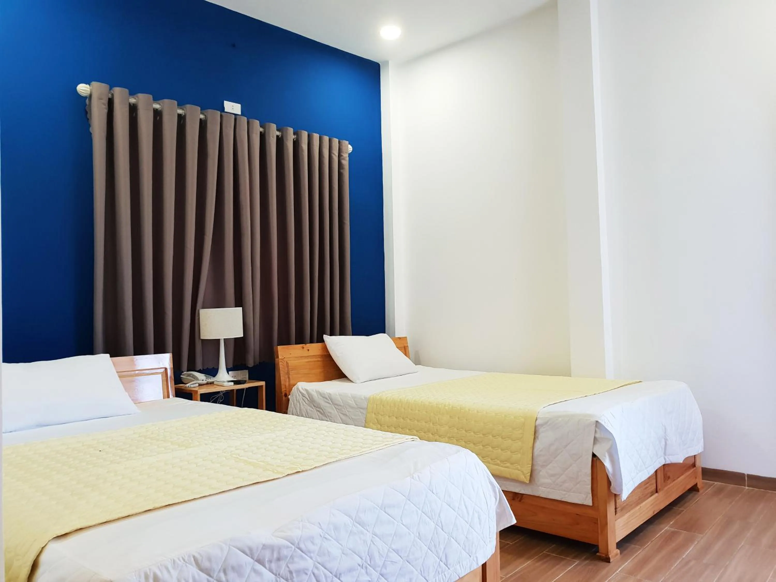 Bed in Phú tài center hotel