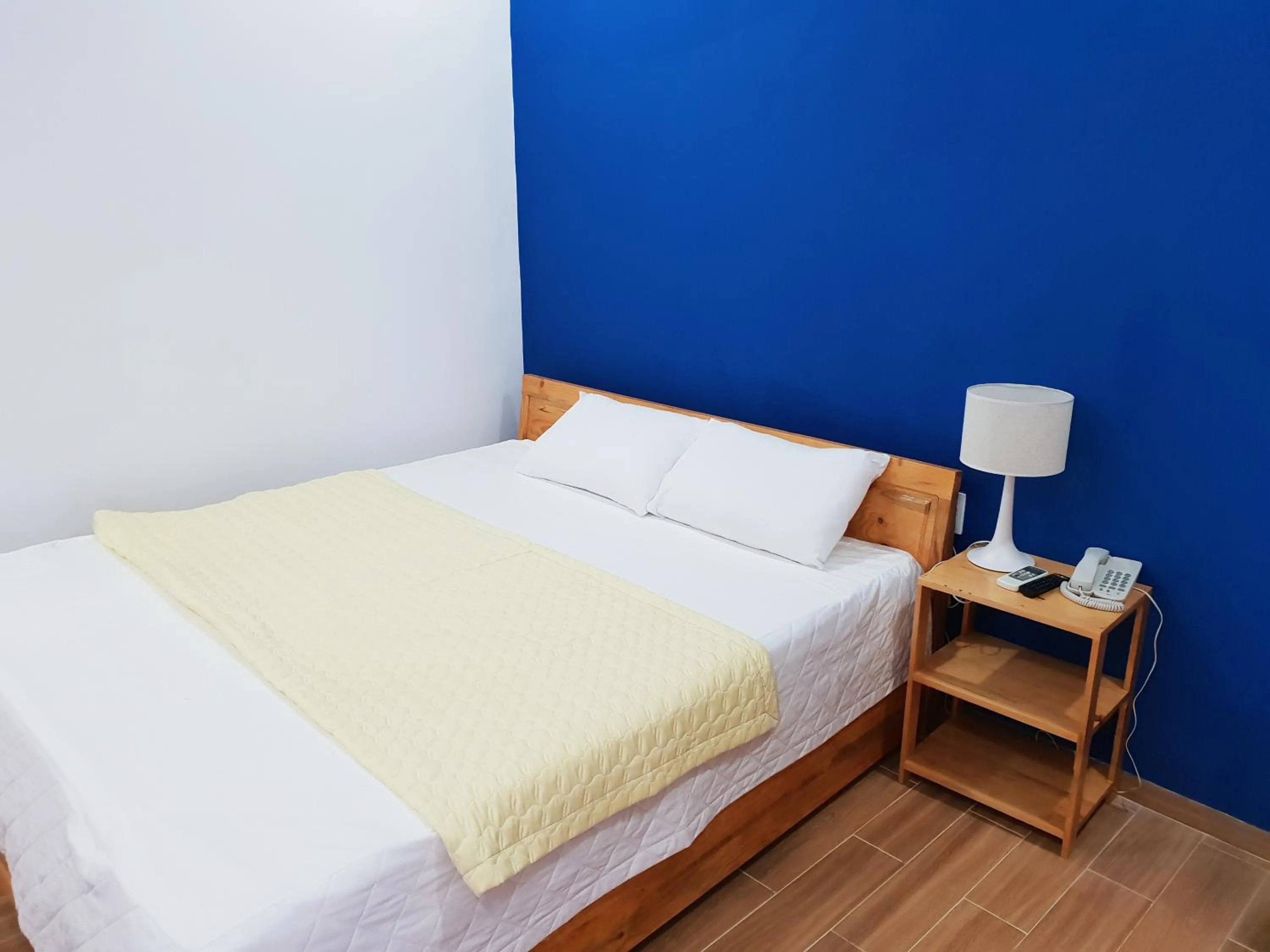 Bed in Phú tài center hotel