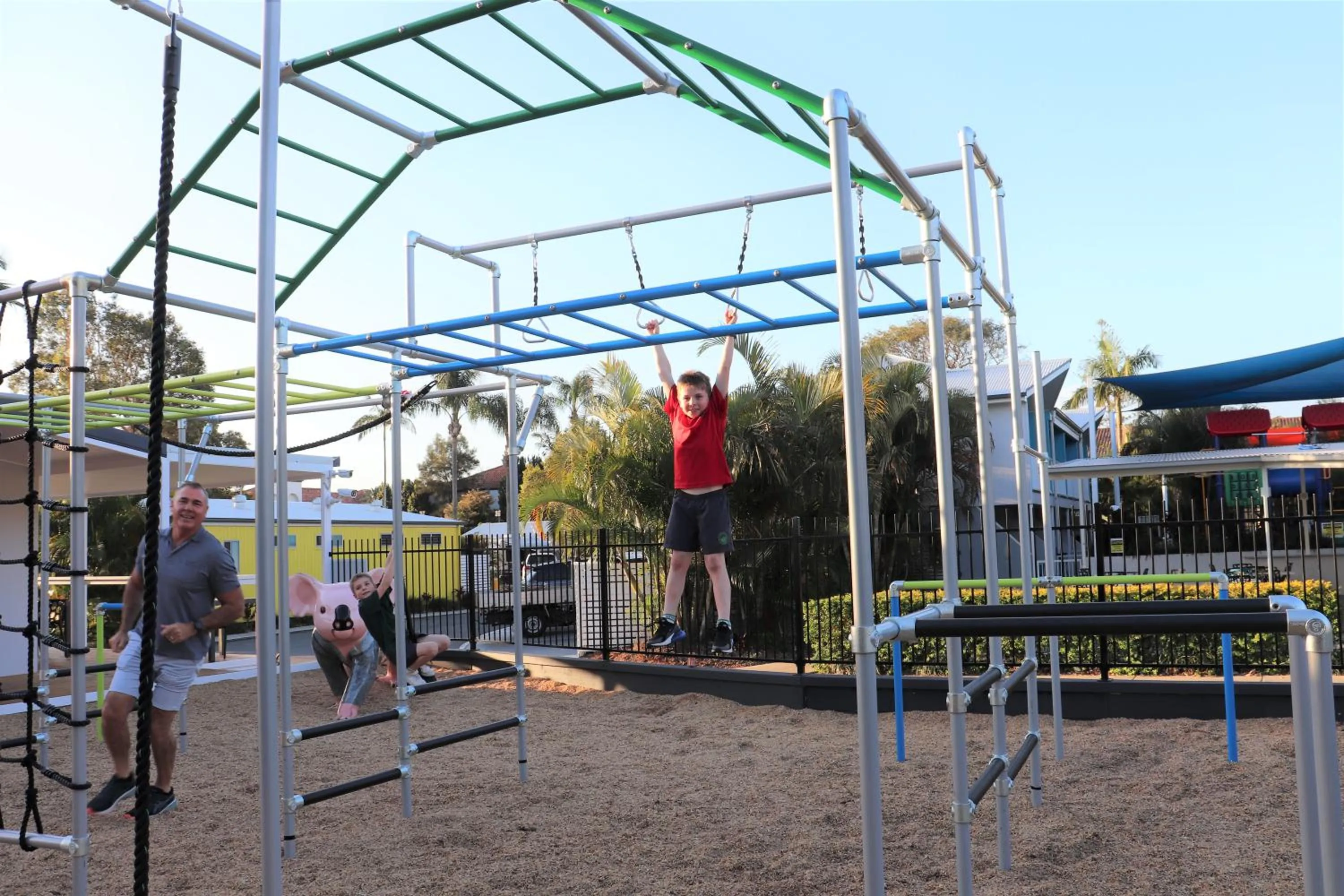 Children play ground in Nobby Beach Holiday Village