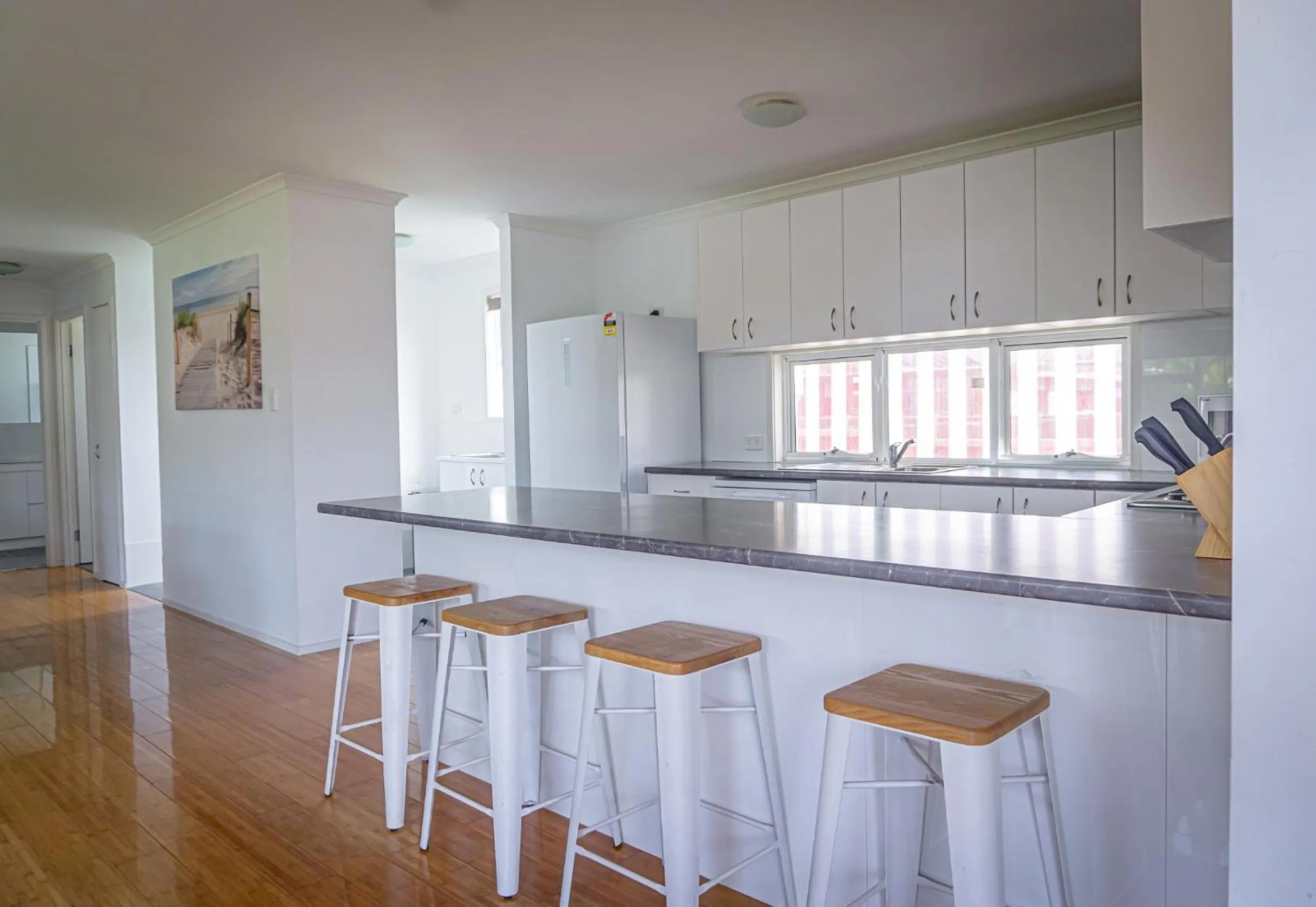 Kitchen or kitchenette in Nobby Beach Holiday Village