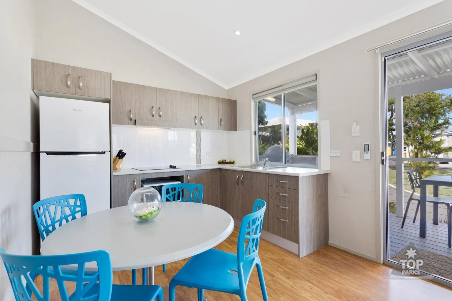 Kitchen or kitchenette in Nobby Beach Holiday Village