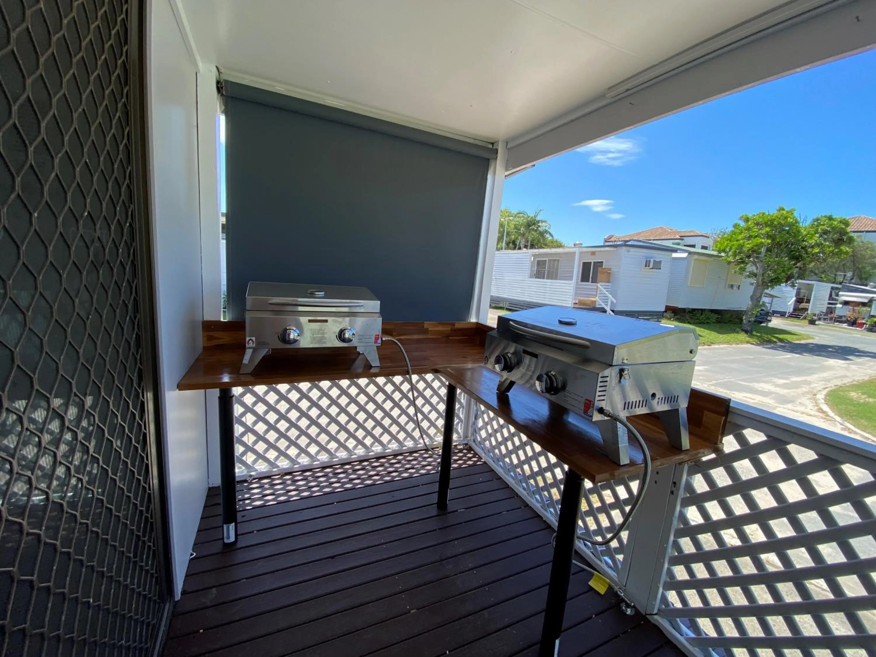 BBQ facilities in Nobby Beach Holiday Village