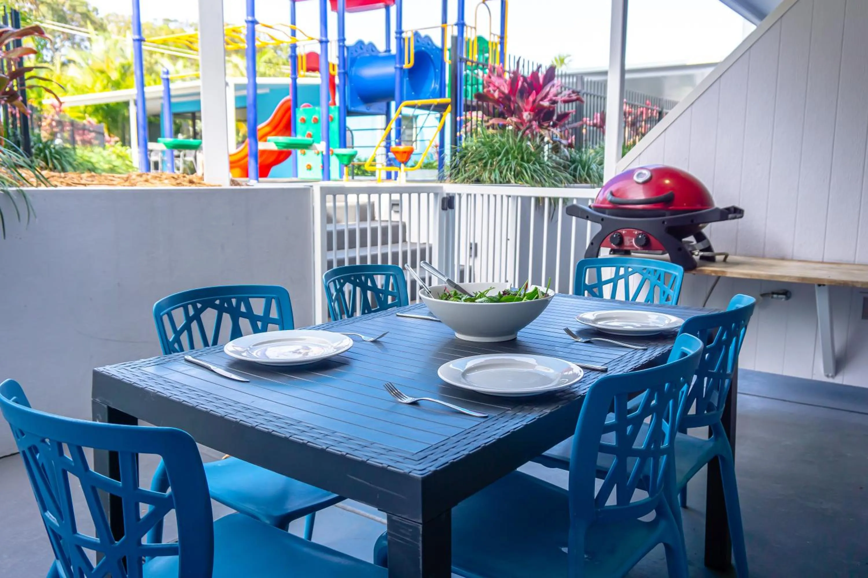 BBQ facilities in Nobby Beach Holiday Village