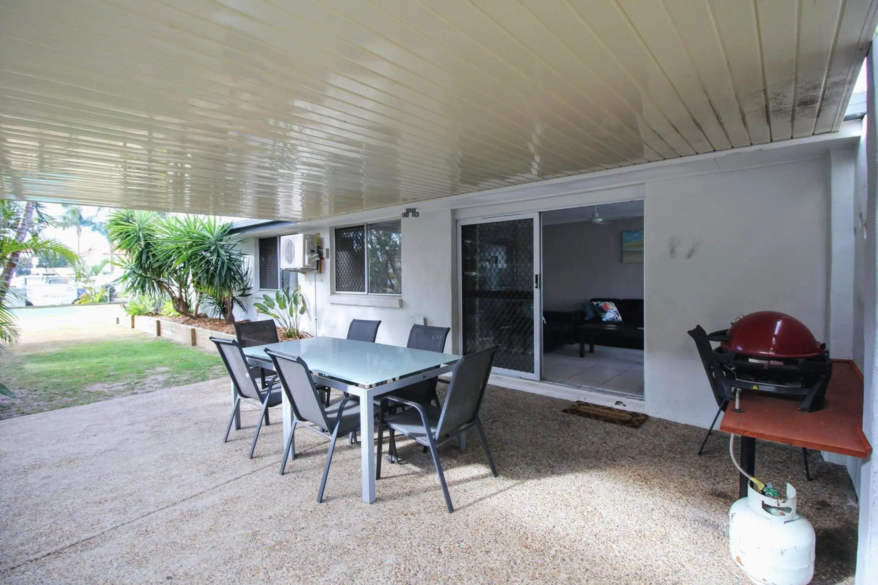 Patio in Nobby Beach Holiday Village