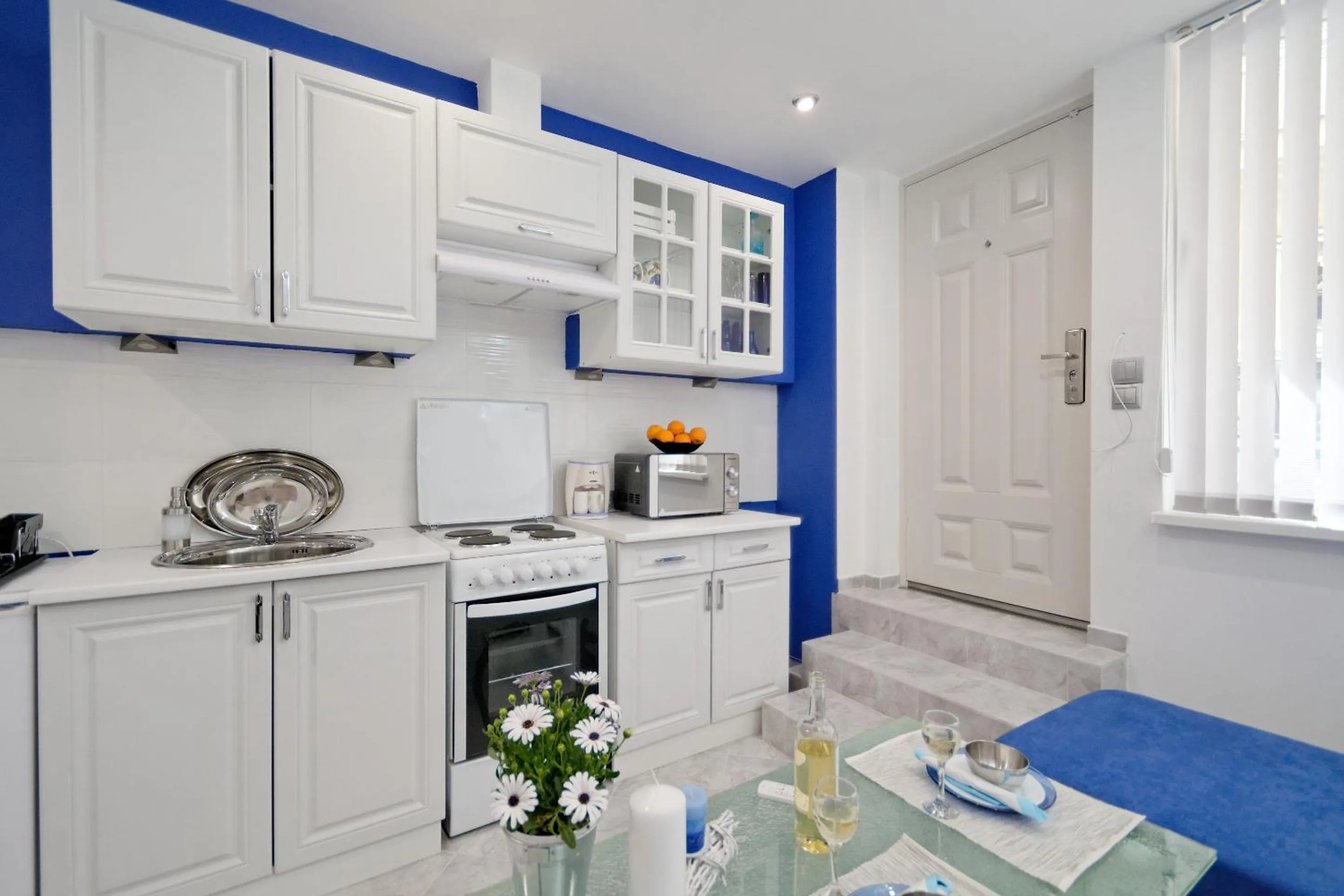 Property building in Santorini Style in Athens, Greece