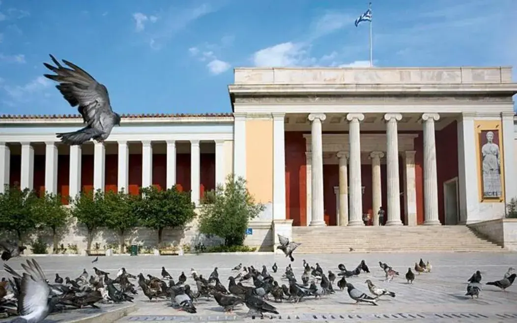 Santorini Style in Athens, Greece Santorini Style in Athens, Greece