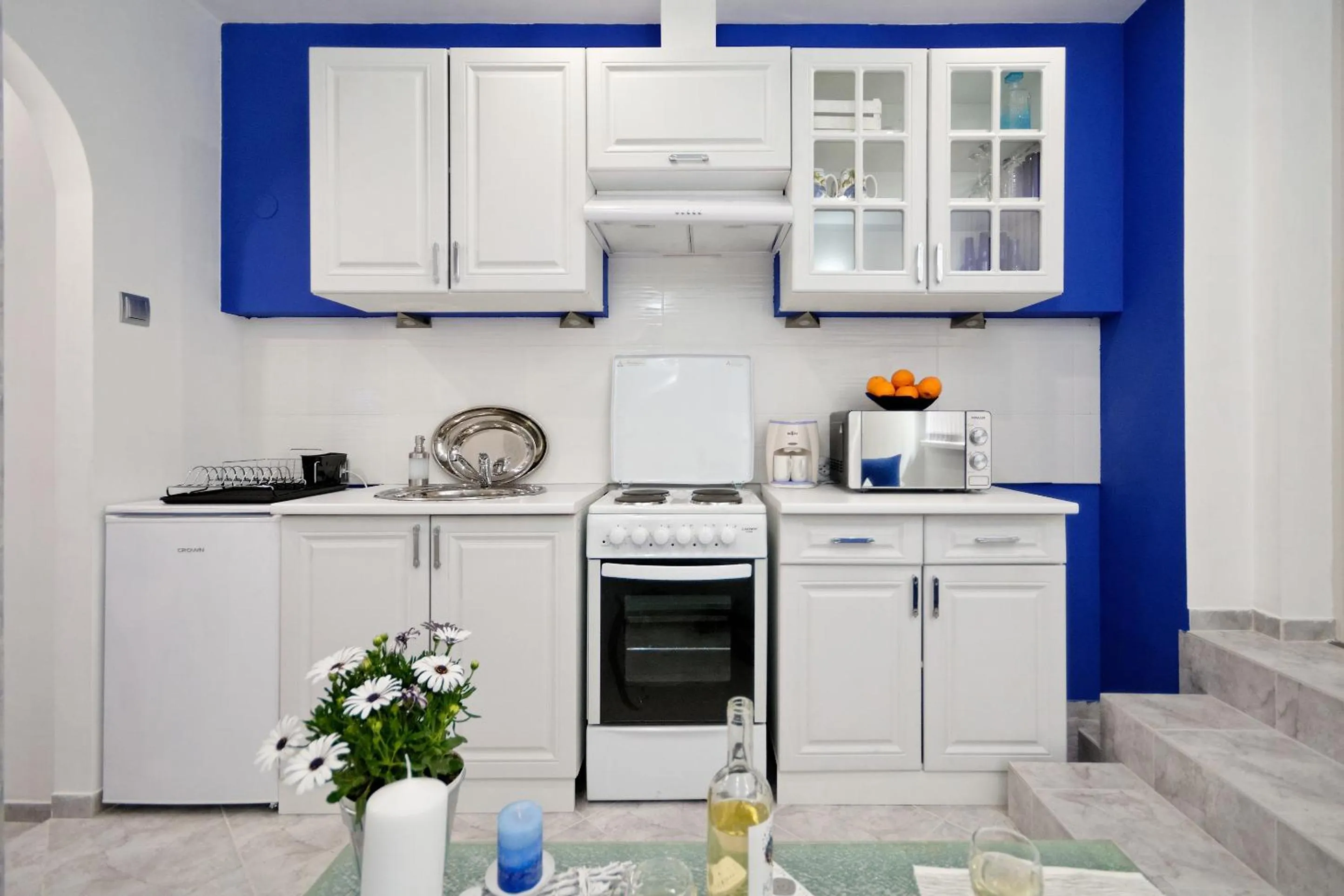 Property building in Santorini Style in Athens, Greece