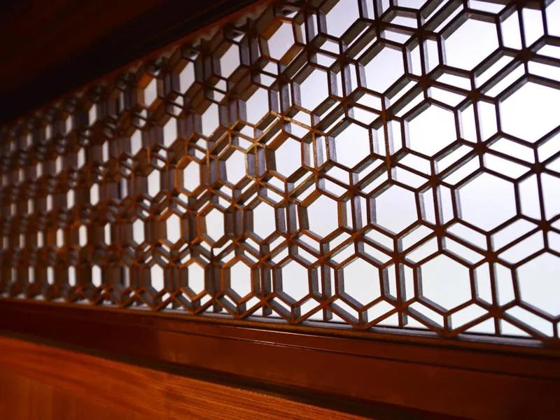 Decorative detail in Syohoen