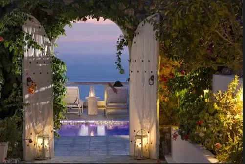 Facade/entrance in Athermi Suites - Adults Only