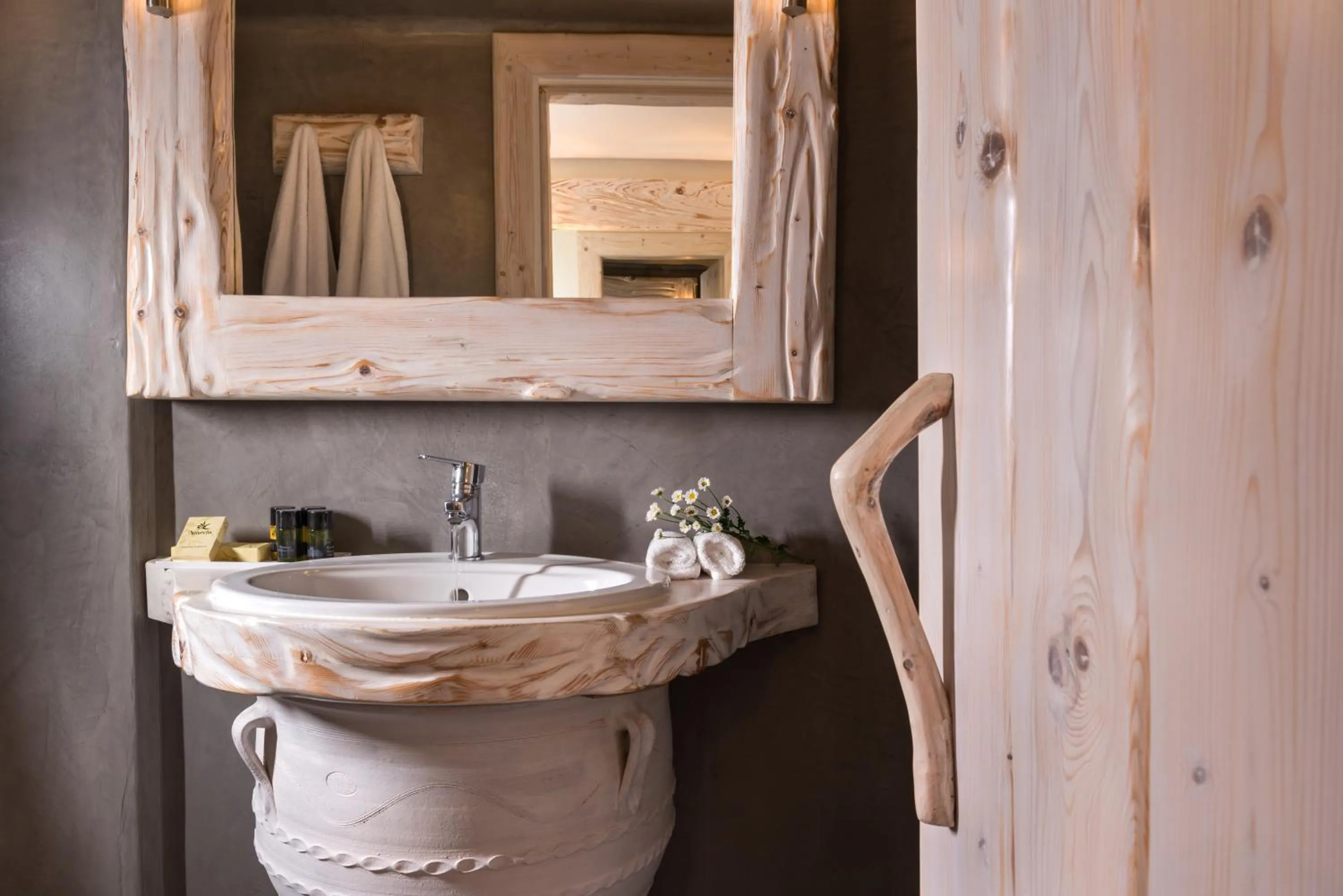 Bathroom in Athermi Suites - Adults Only