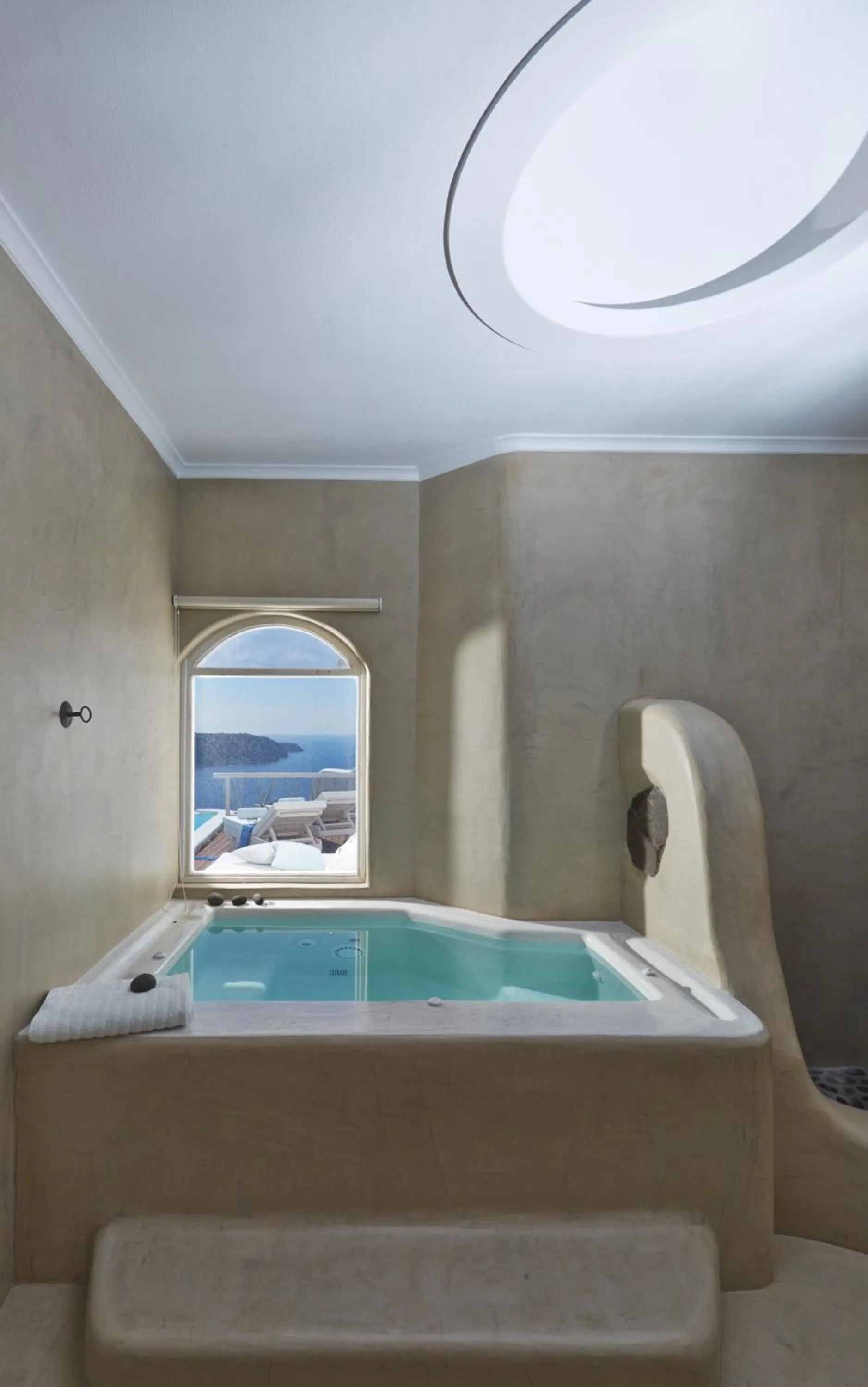 Hot Tub in Athermi Suites - Adults Only
