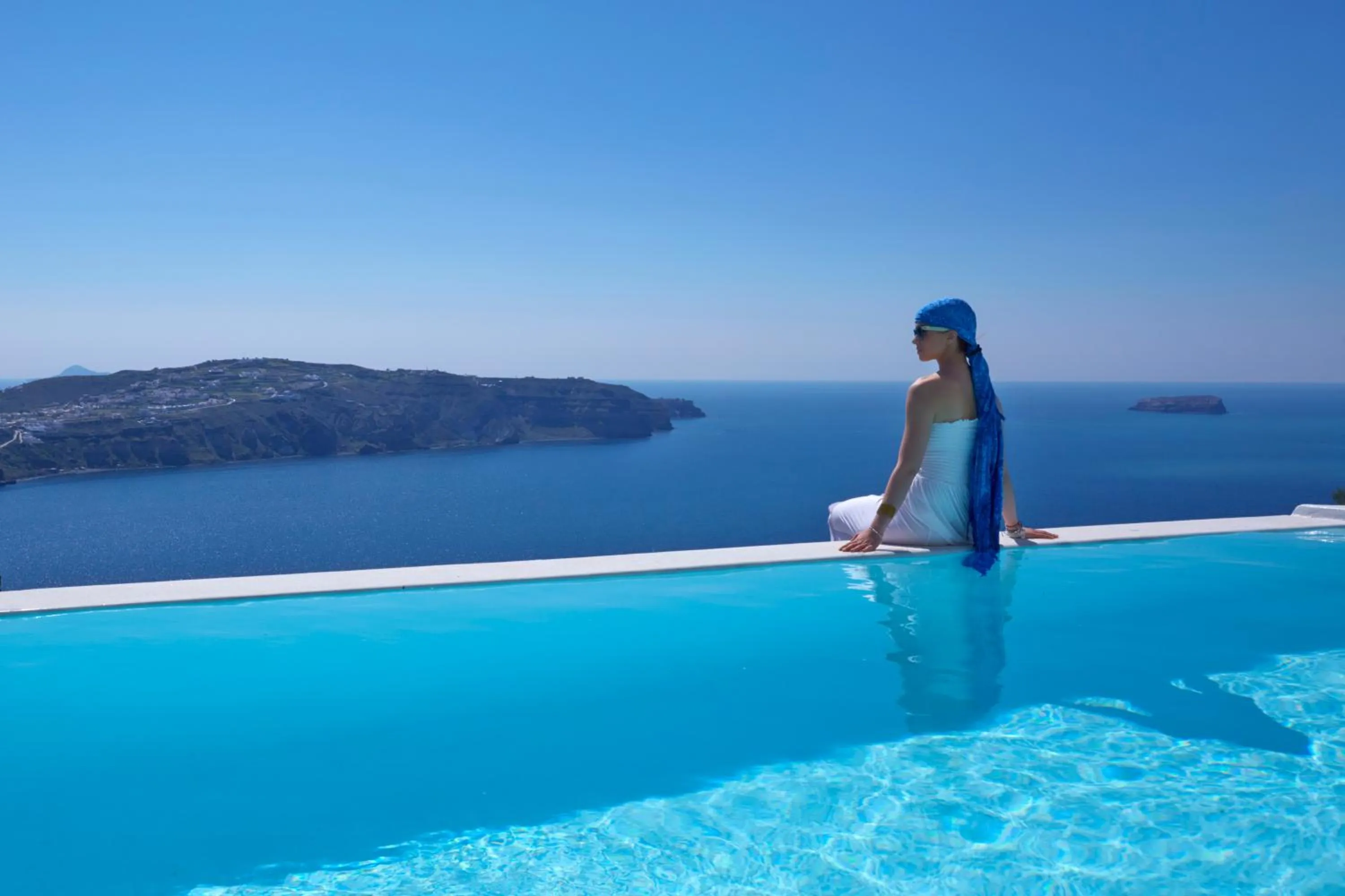 Bird's eye view in Athermi Suites - Adults Only