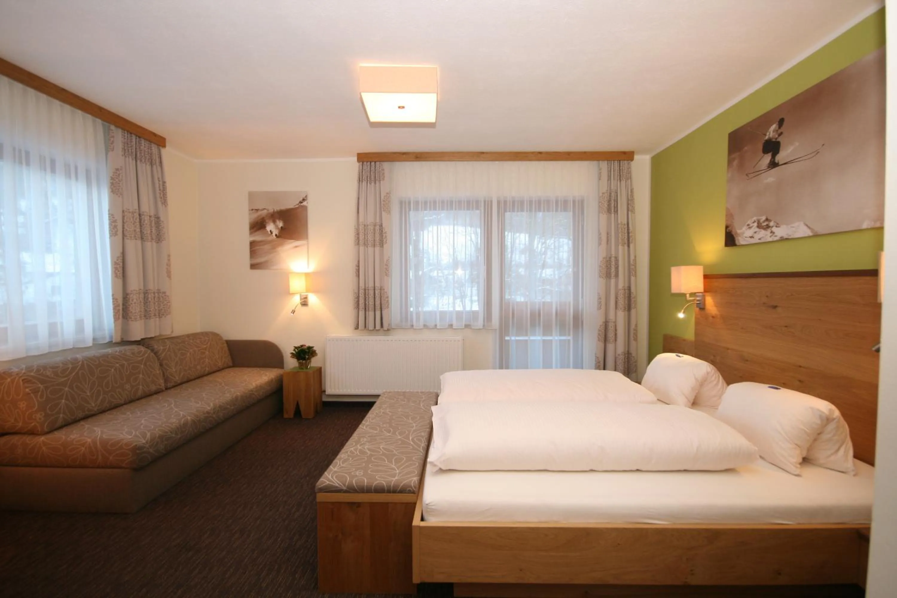 Bedroom, Bed in Haus Alexander
