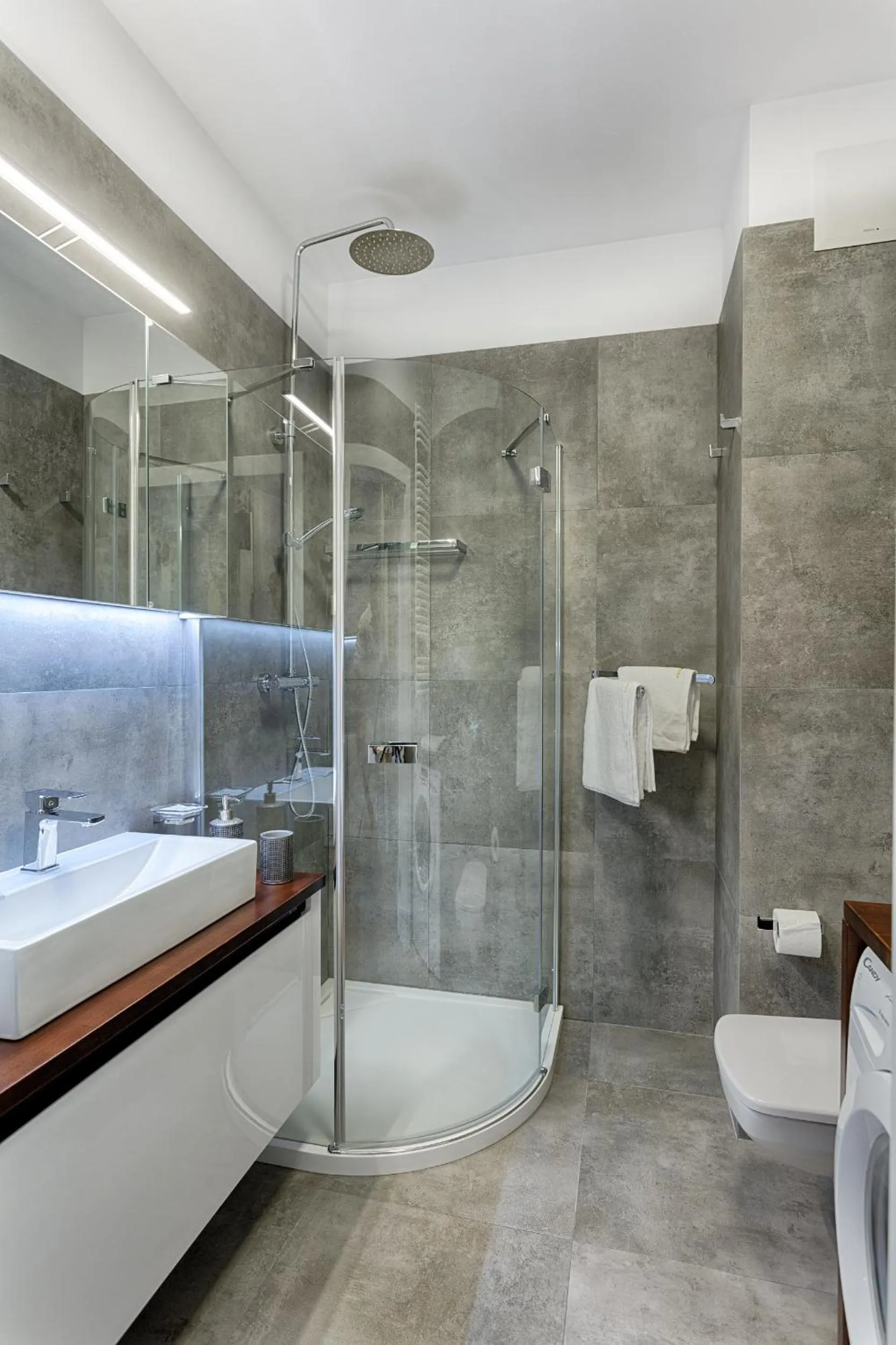 Bathroom in Mennica Central Apartments