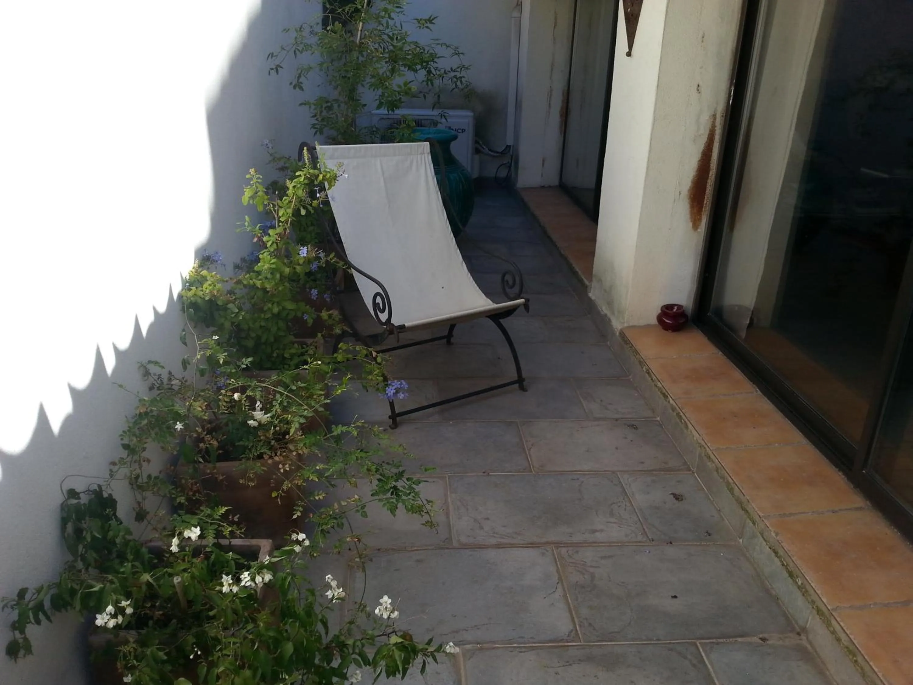 Balcony/Terrace in Les Chambres de l'Abbaye