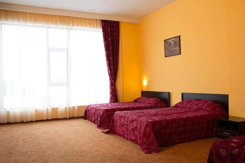 Bed in Hotel Aqualand