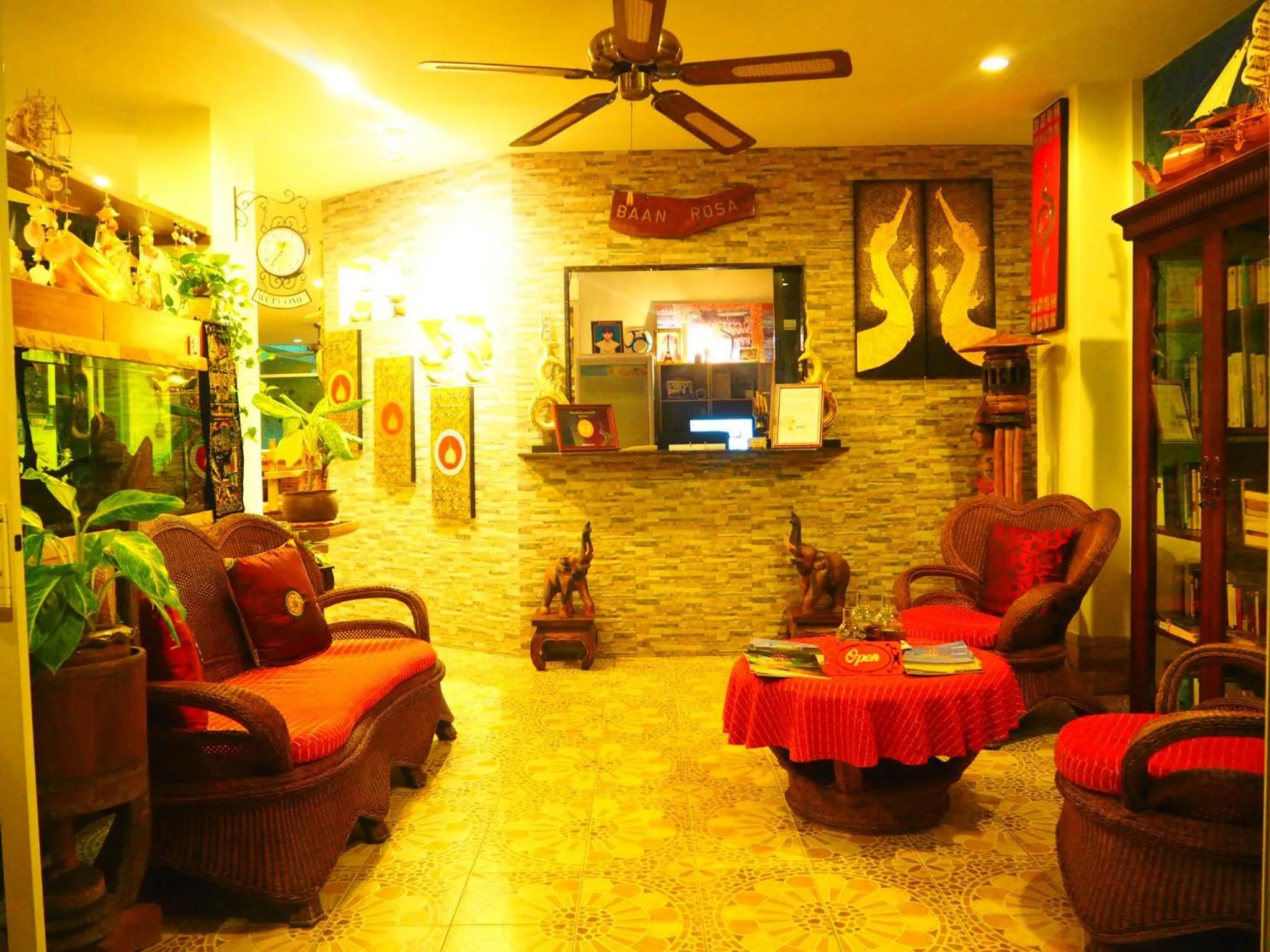 Seating area in Baan Rosa Bangtao Beach