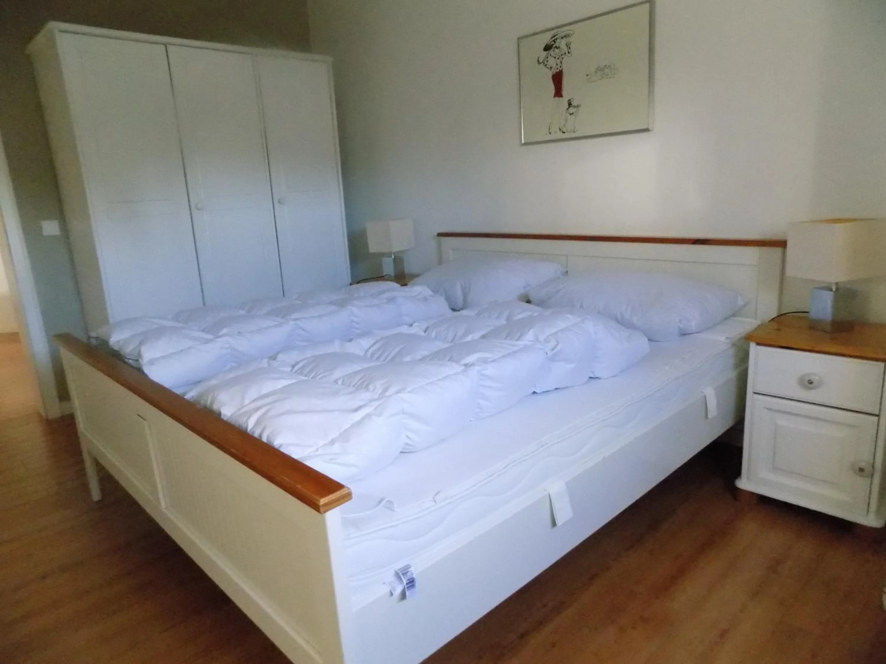 Bed in Sylter Apartments Wilhelmstrasse