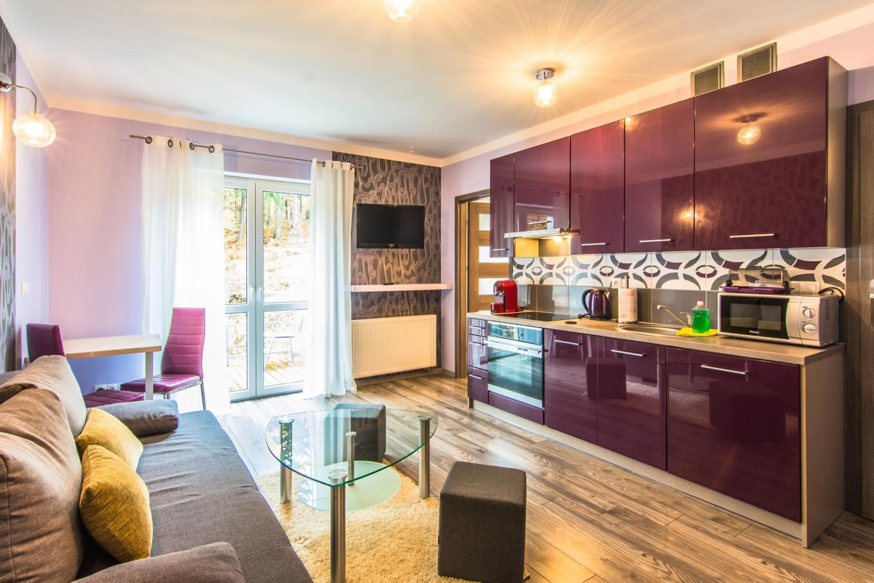 TV and multimedia in Apartamenty Izerskie - ul. Cicha 13D-E