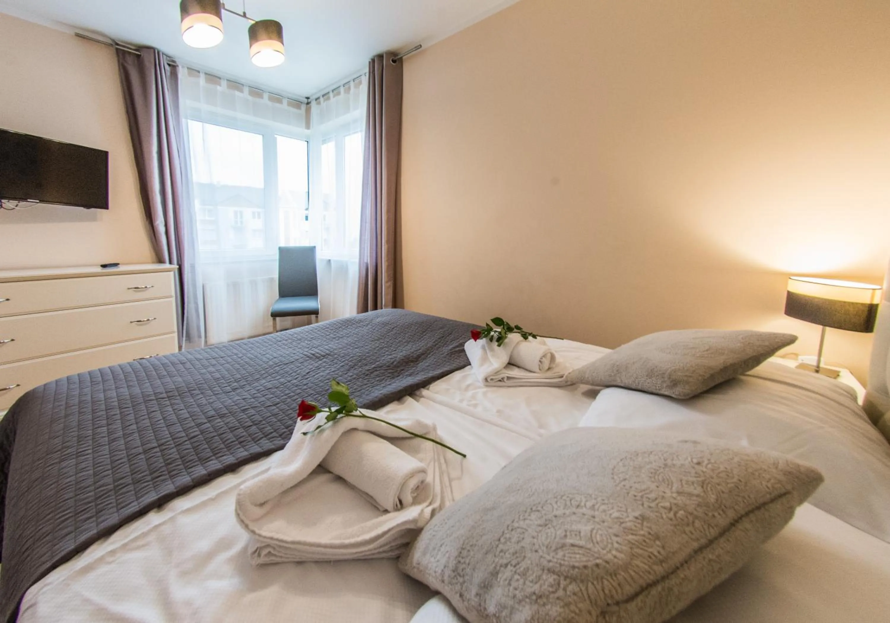 Bed in Apartamenty Izerskie - ul. Cicha 13D-E