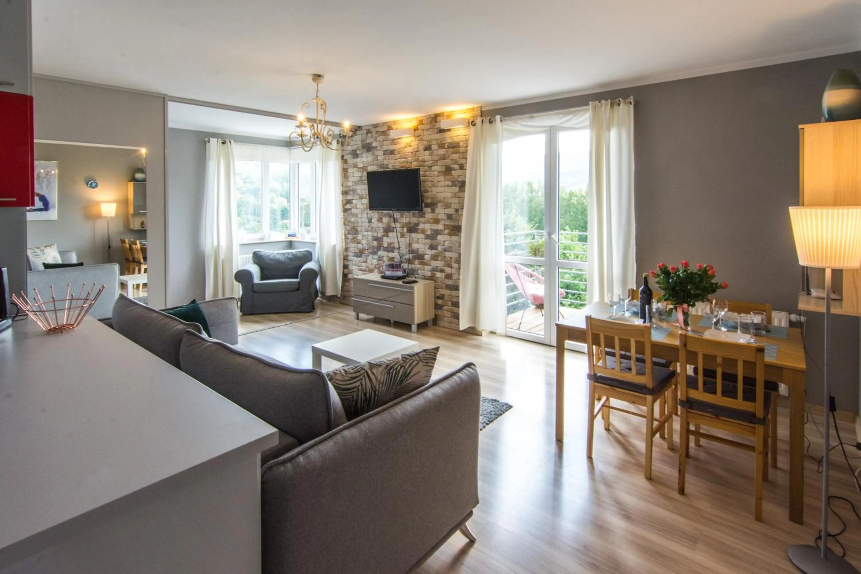 TV and multimedia in Apartamenty Izerskie - ul. Cicha 13D-E