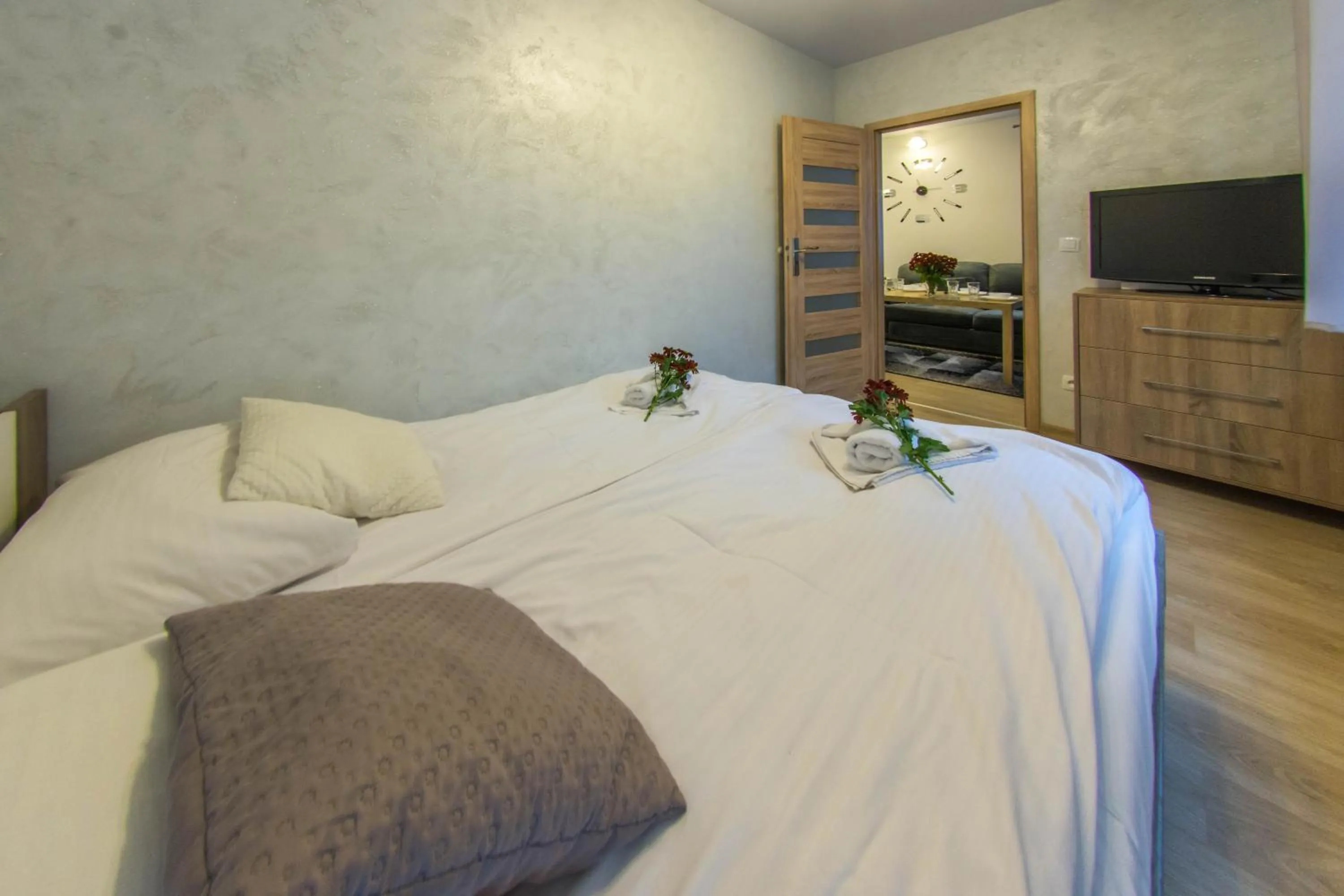 Bed in Apartamenty Izerskie - ul. Cicha 13D-E