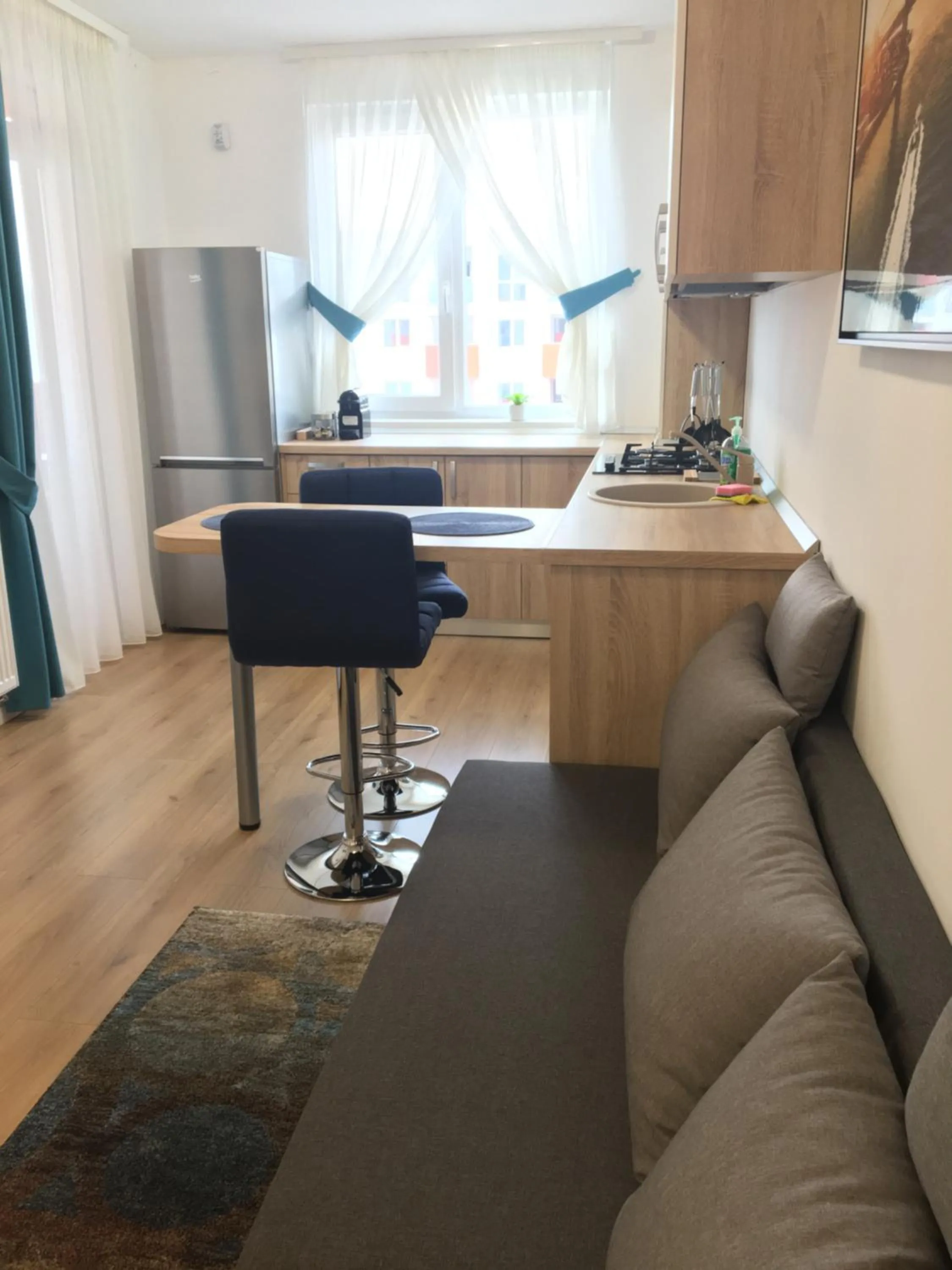 Seating area in Top Level Residence