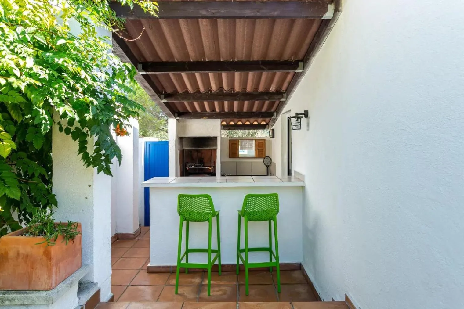 BBQ facilities in Sea près des Golfs