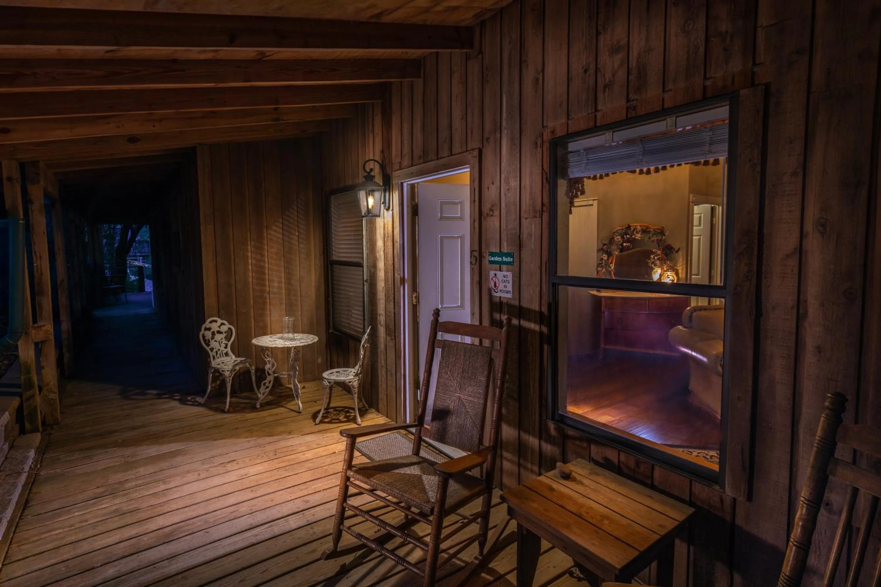 Property building in Bed and Breakfast on White Rock Creek