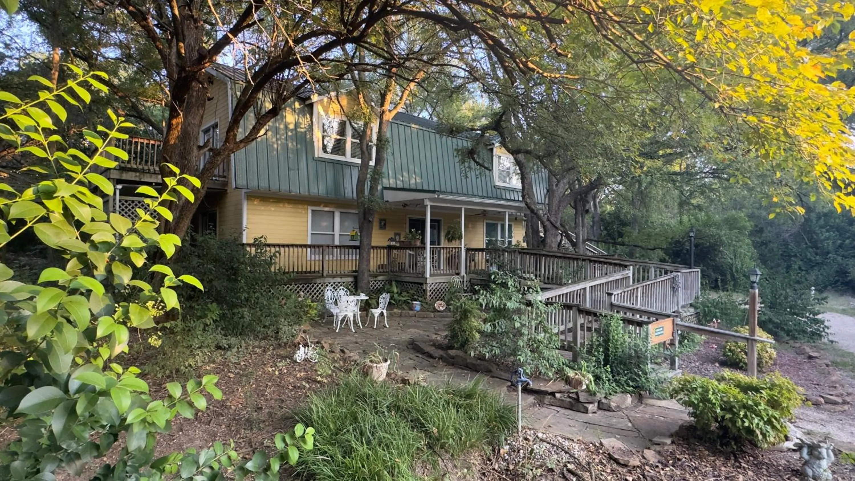 Property building in Bed and Breakfast on White Rock Creek