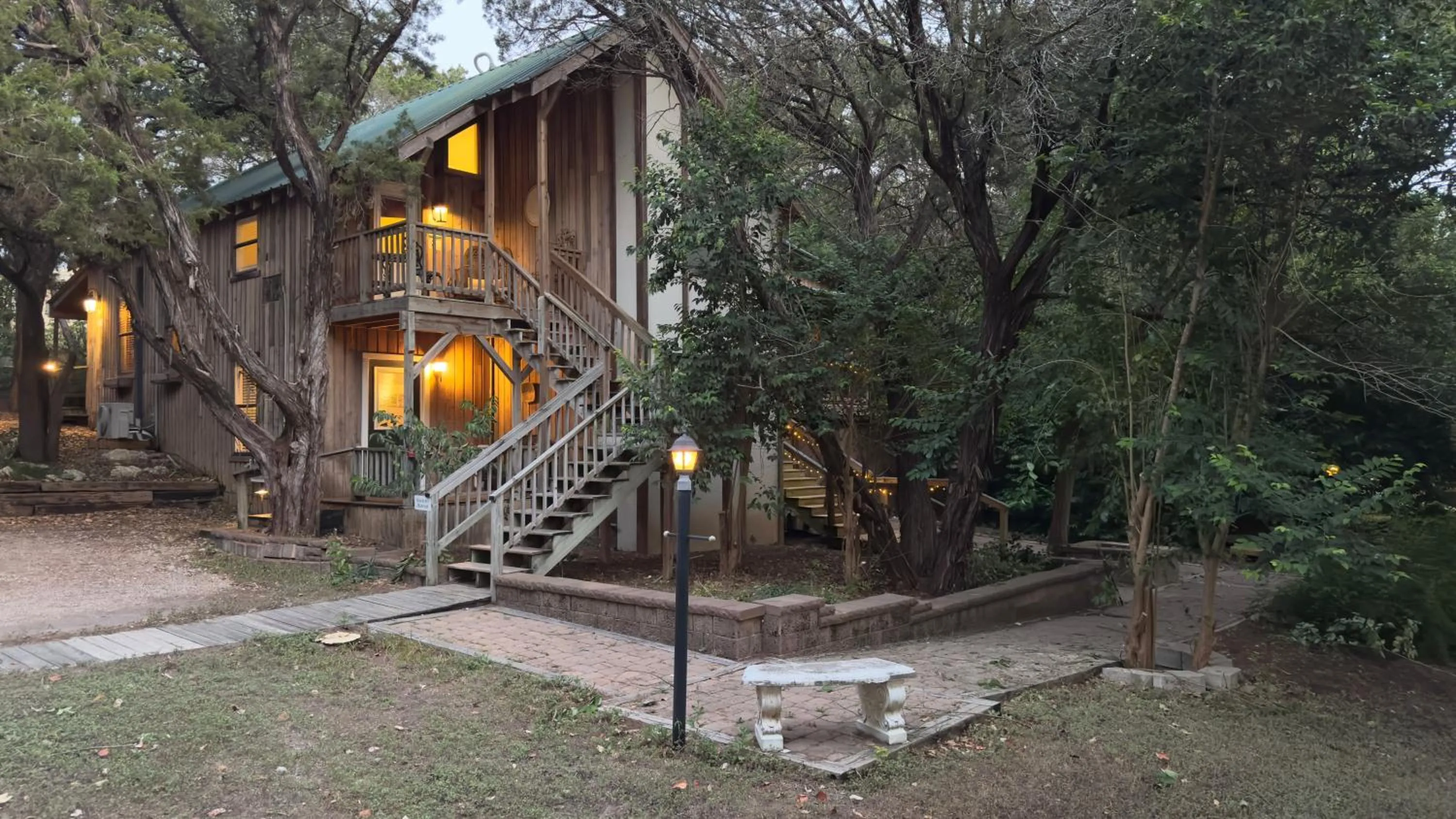 Property building in Bed and Breakfast on White Rock Creek