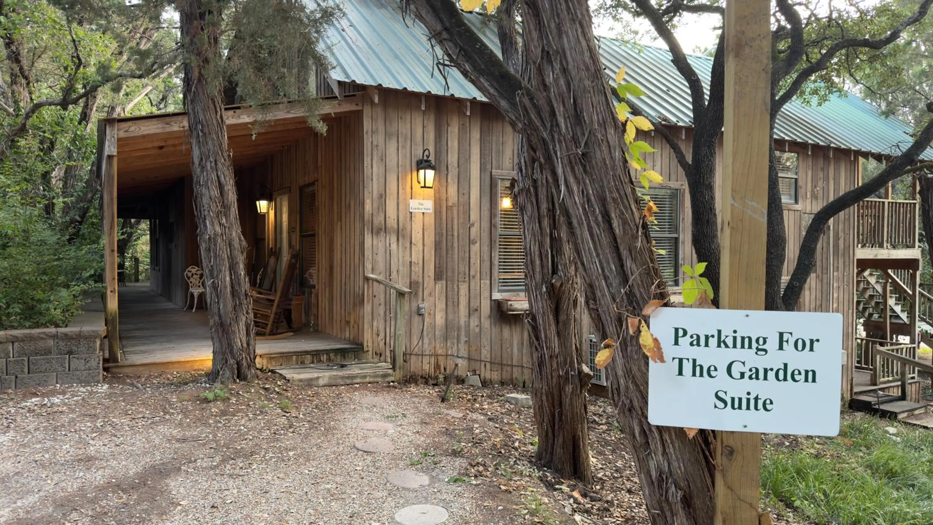 Property building in Bed and Breakfast on White Rock Creek