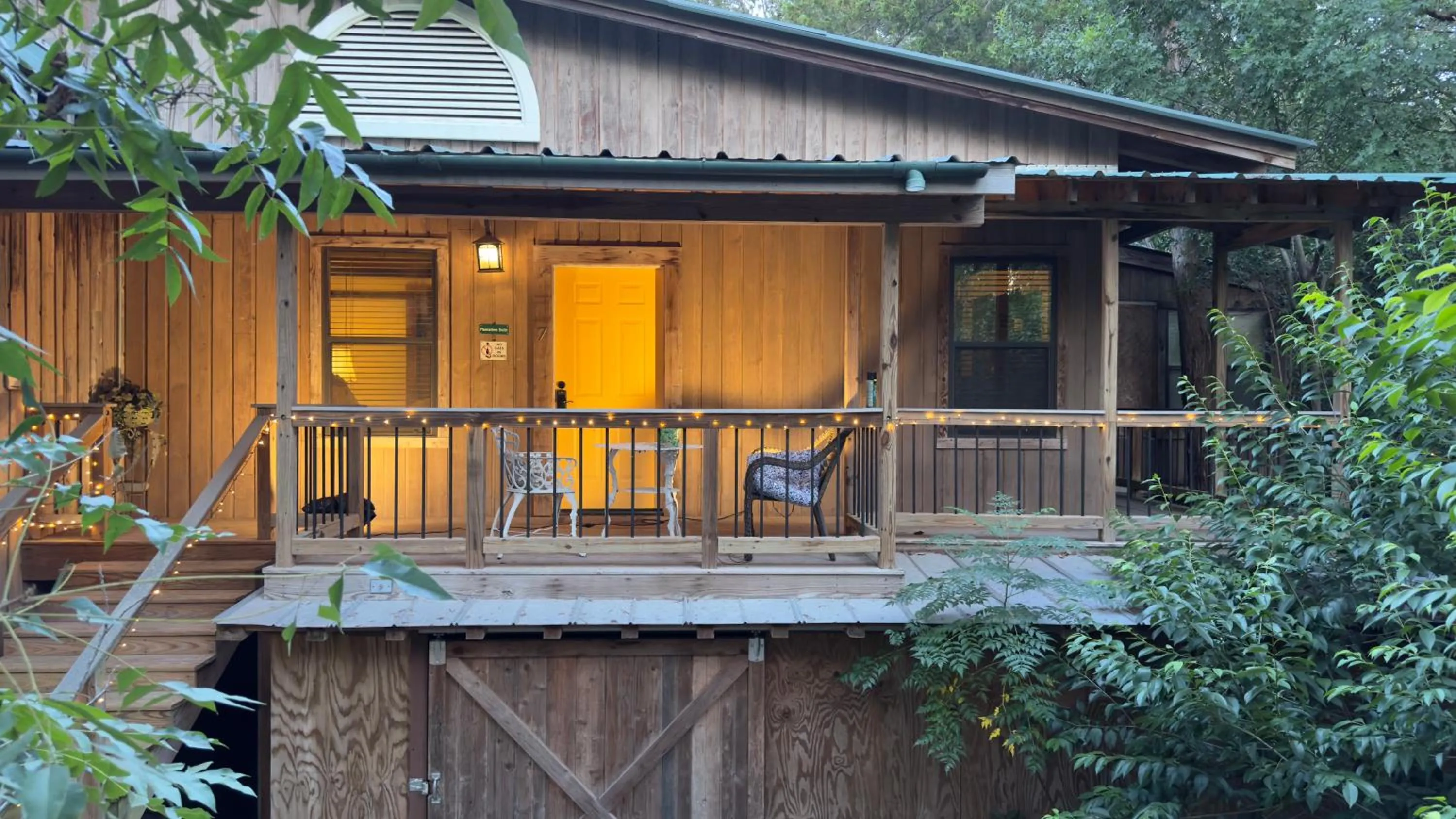 Property building in Bed and Breakfast on White Rock Creek