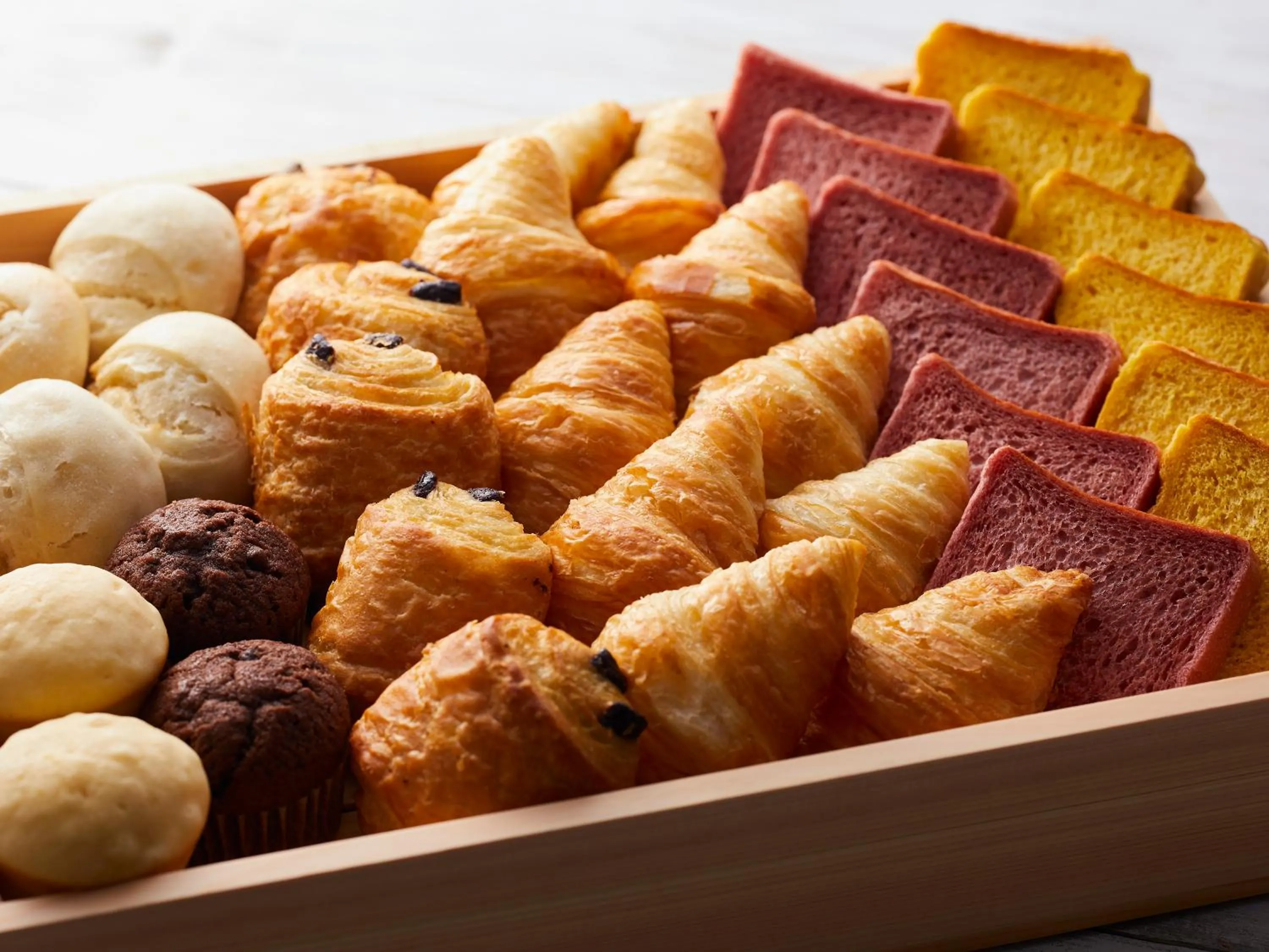 Buffet breakfast in Shiraraso Grand Hotel