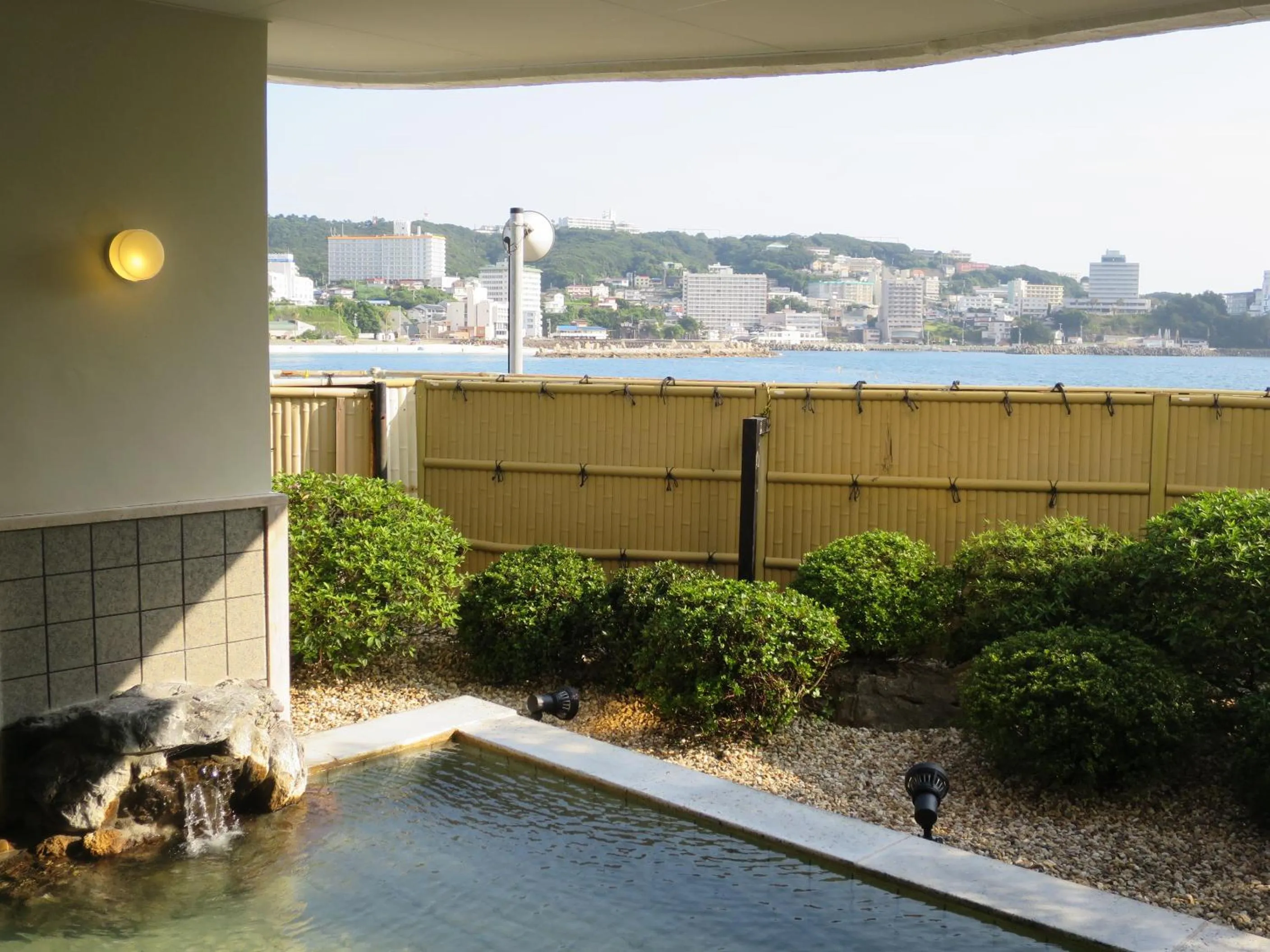 Hot Spring Bath in Shiraraso Grand Hotel