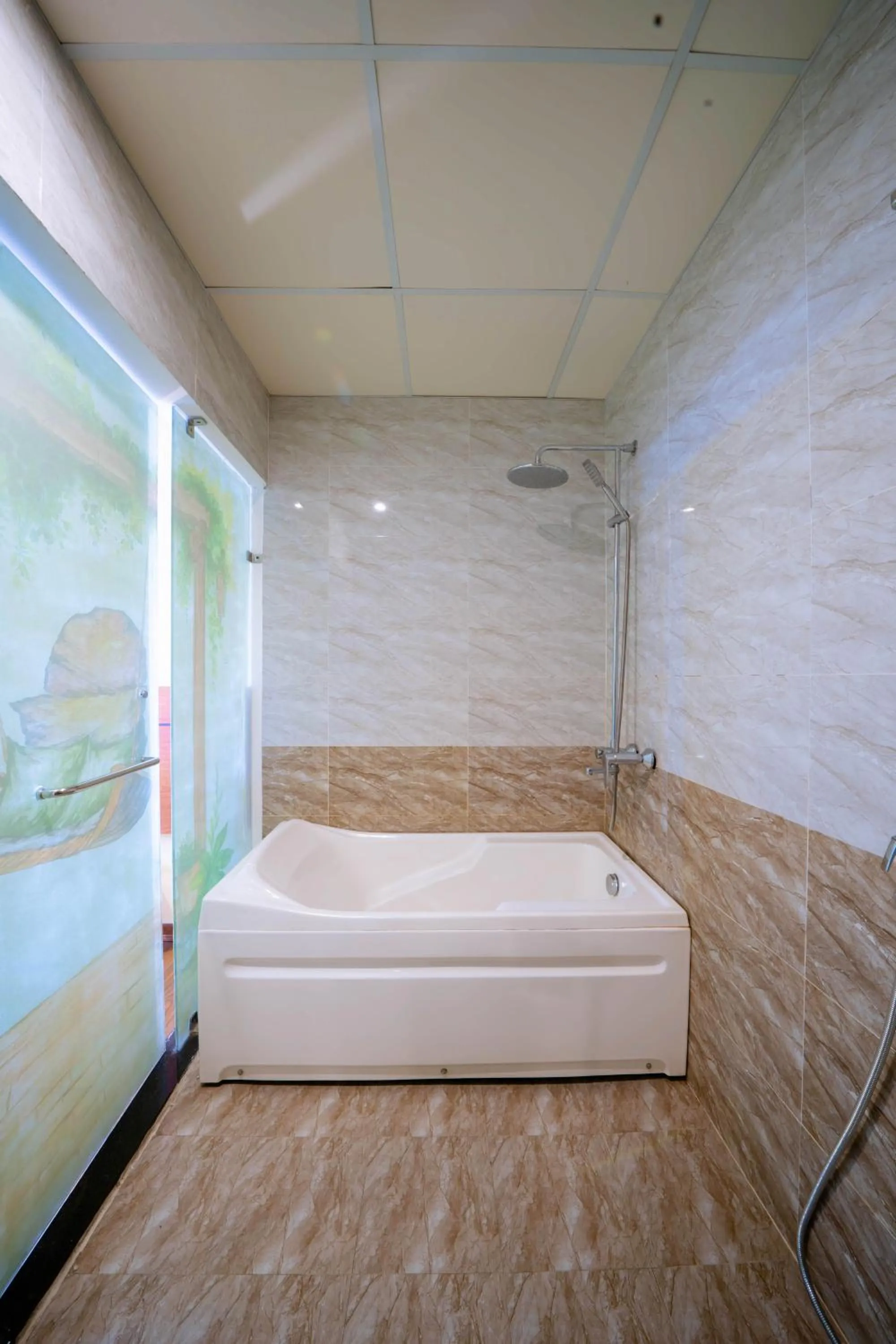 Shower in Quoc Cuong Center Da Nang Hotel by Haviland