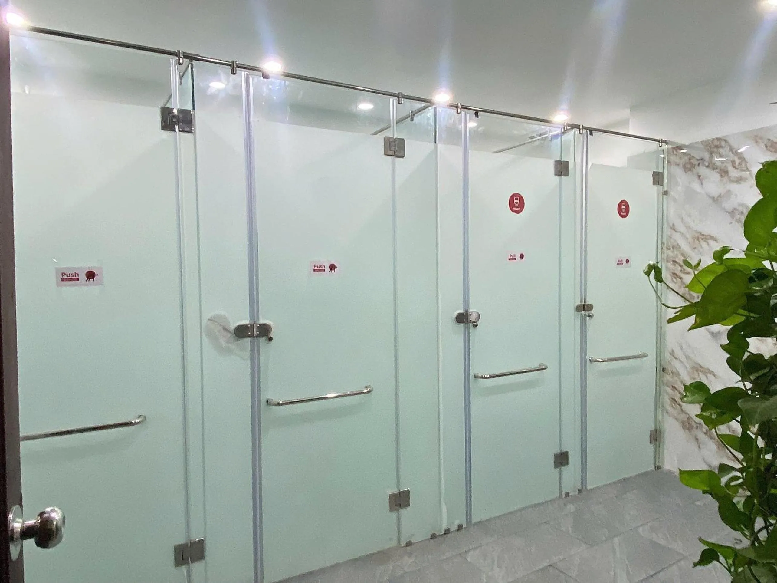 Toilet in Quoc Cuong Center Da Nang Hotel by Haviland