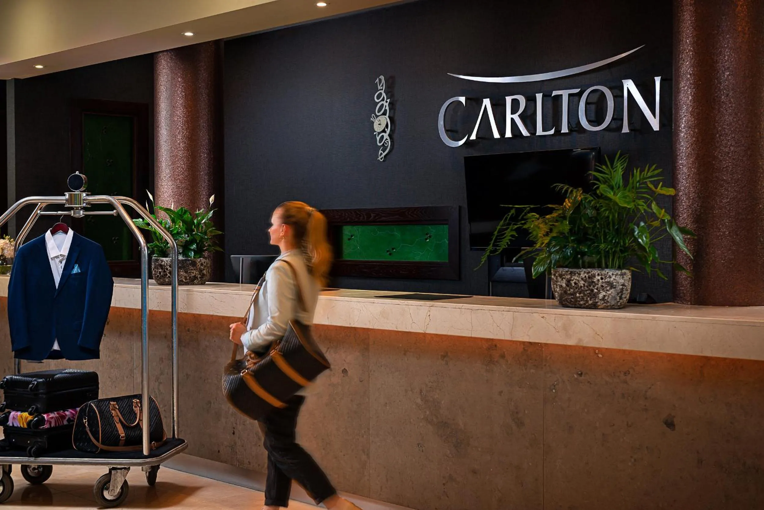 Lobby or reception in Carlton Hotel Blanchardstown