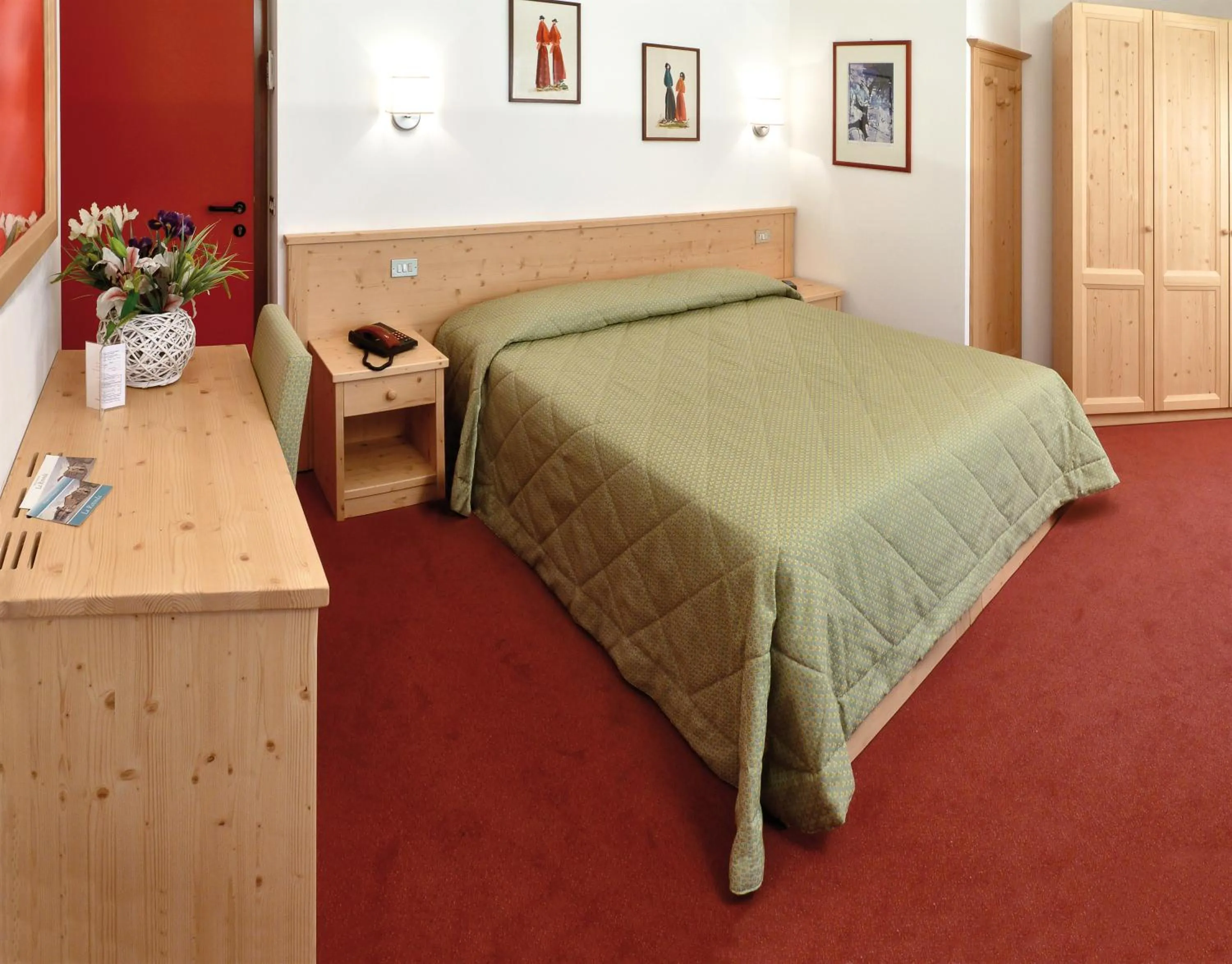 Bedroom in La Rotonda