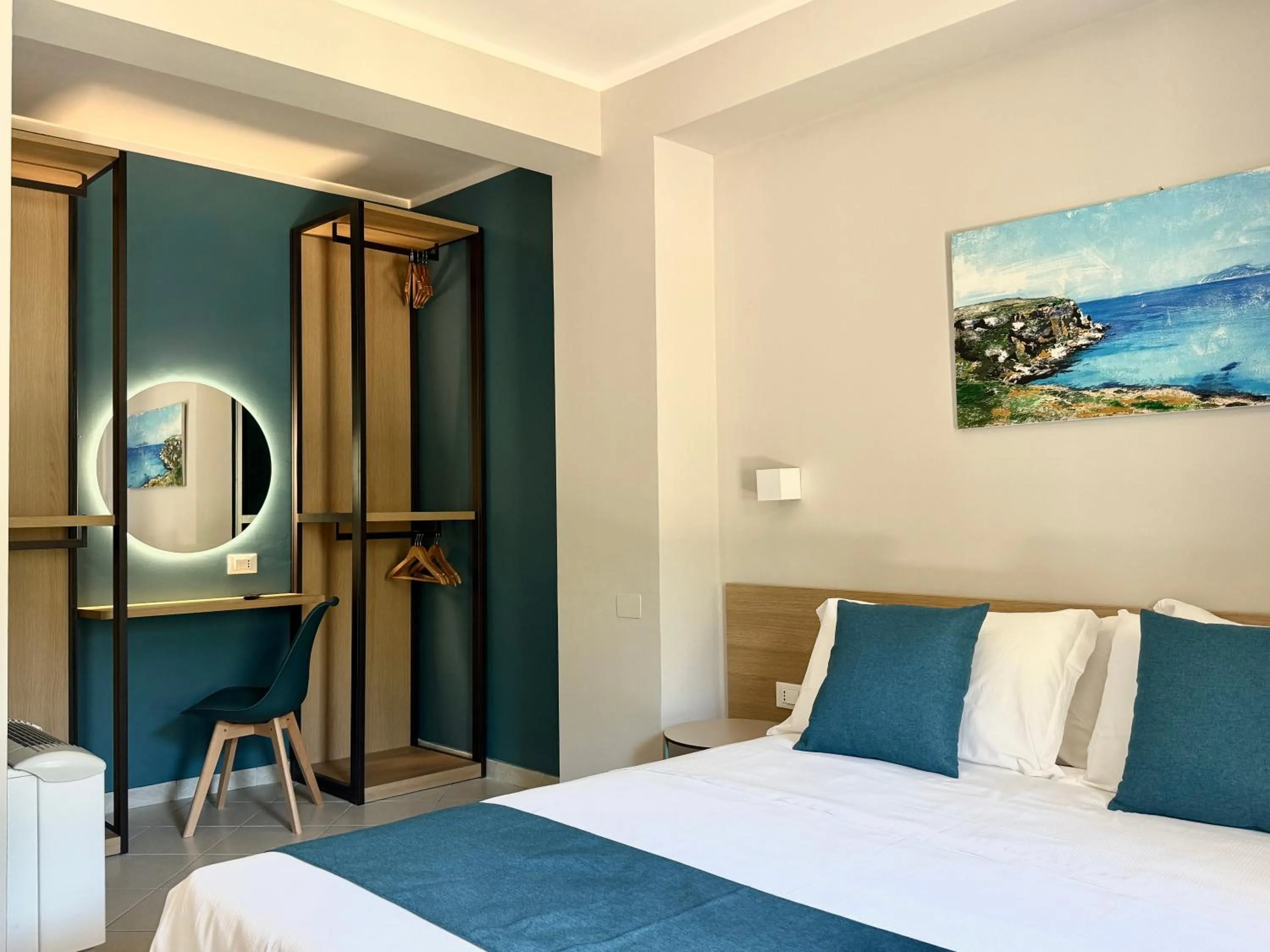 Bed in Hotel Panoramic