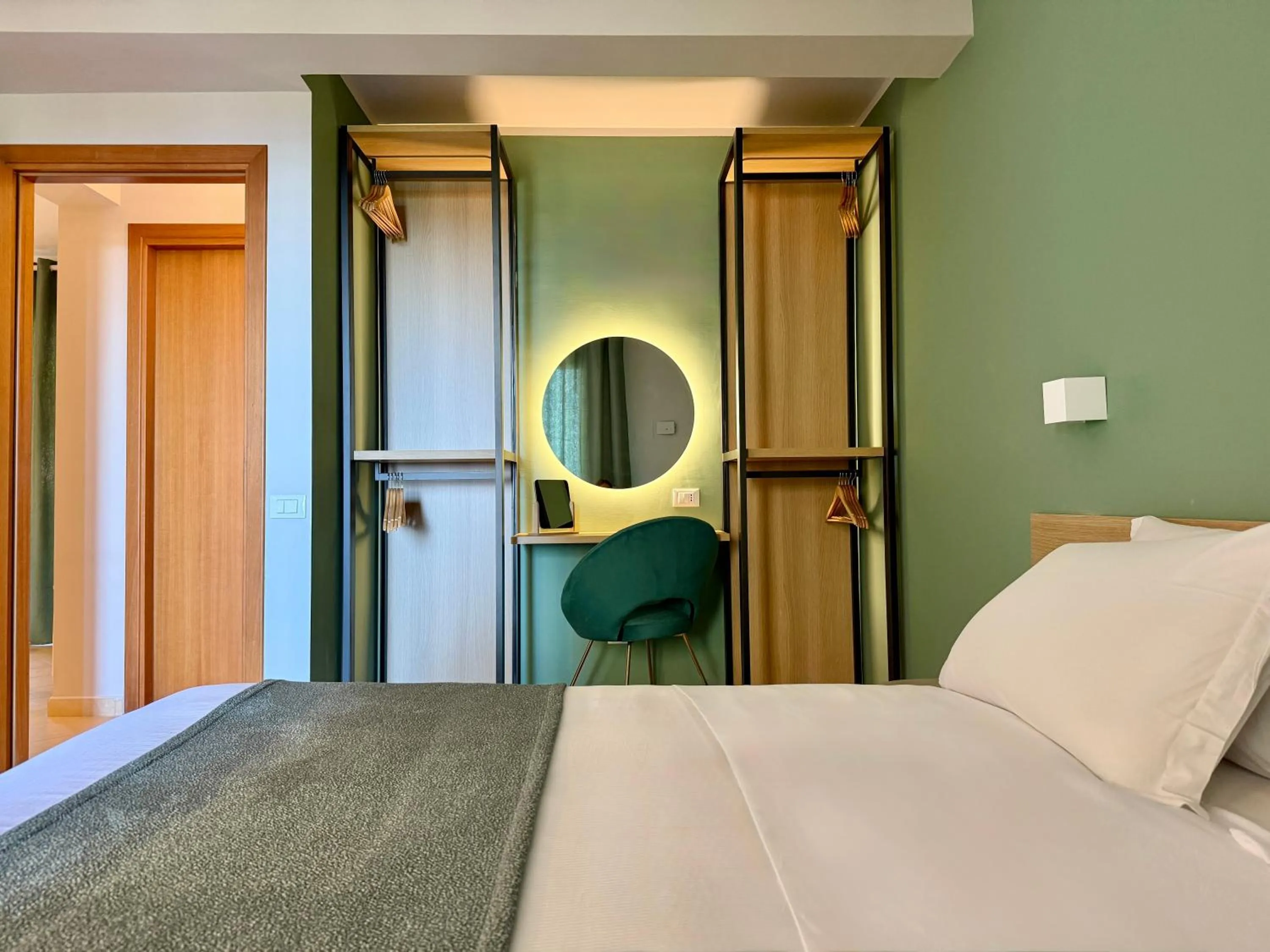 Bedroom, Bed in Hotel Panoramic